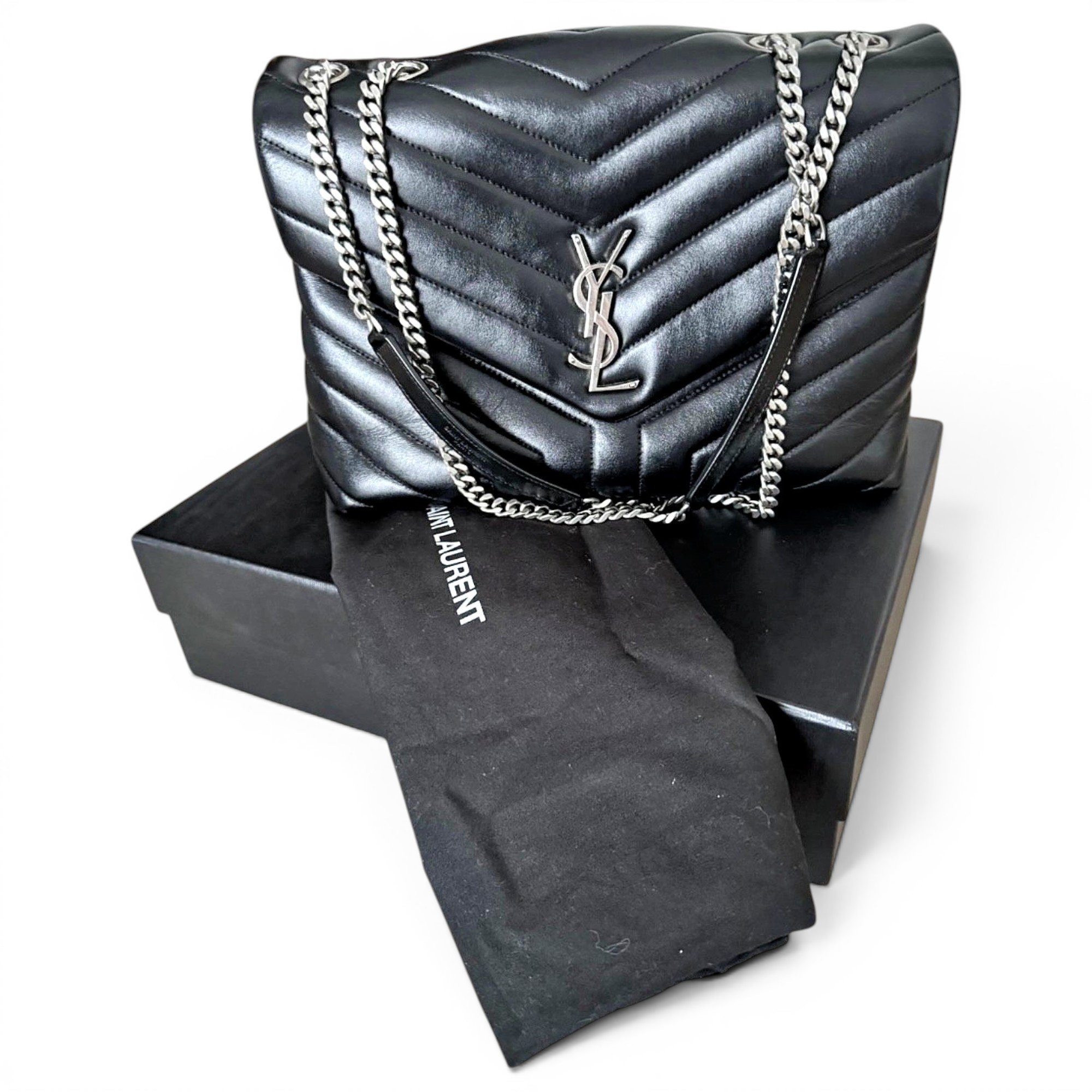 Loulou leather crossbody bag