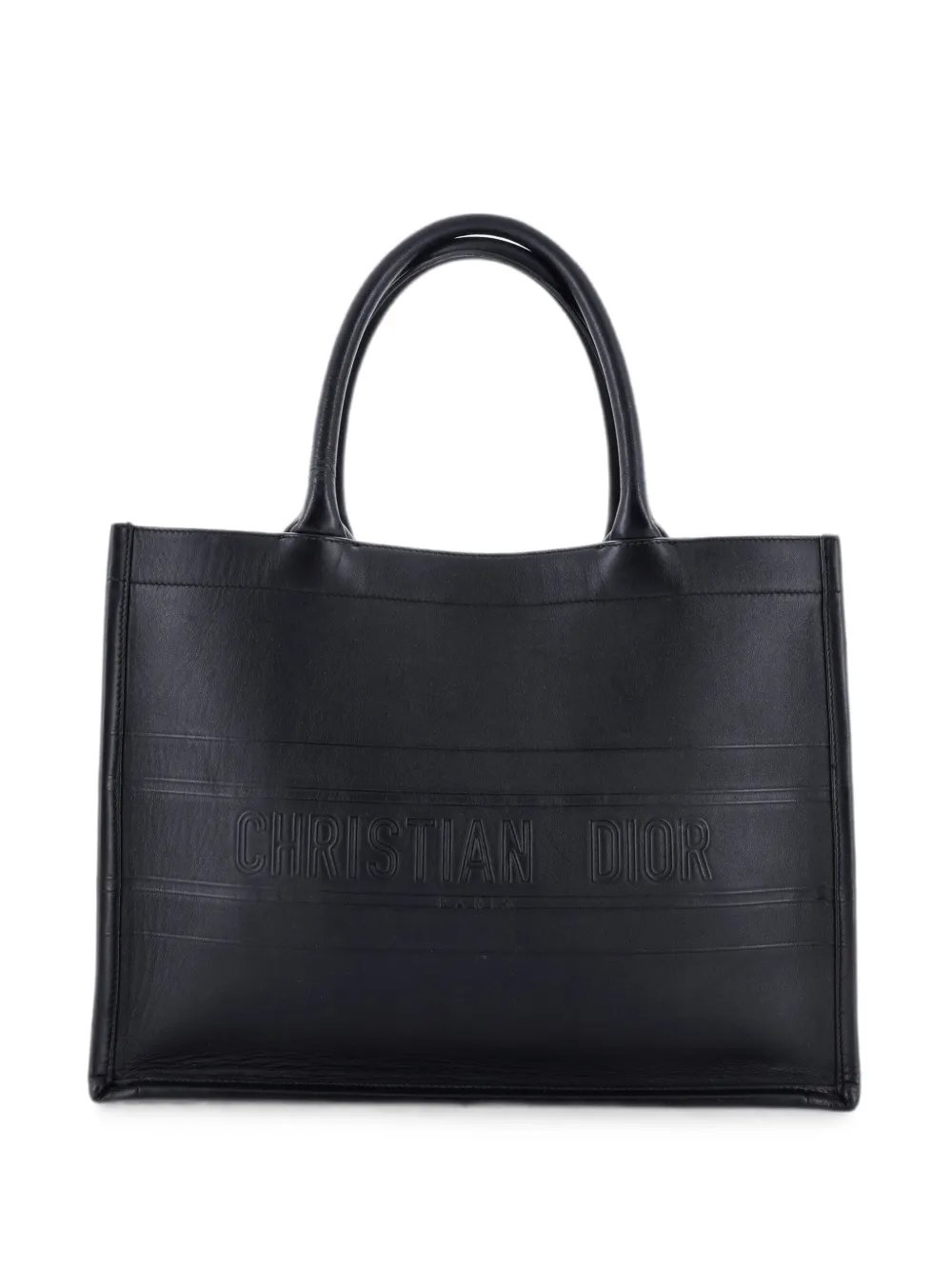 Book Oblique Embossed Calfskin Medium tote bag