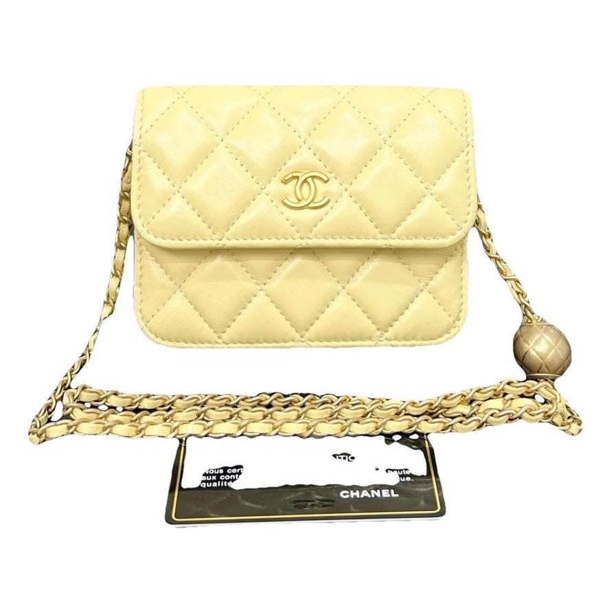 Leather mini bag