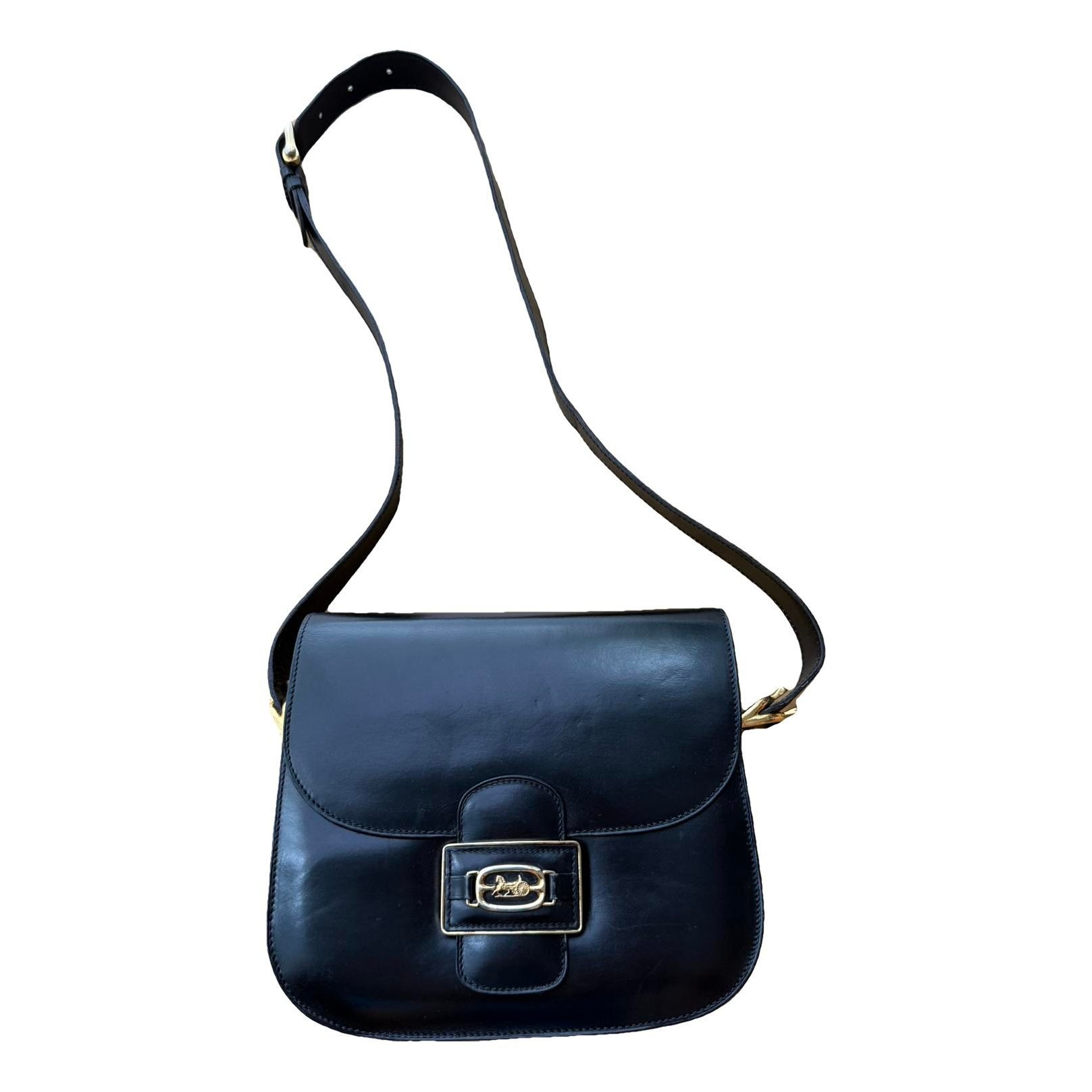 Crécy Vintage leather crossbody bag
