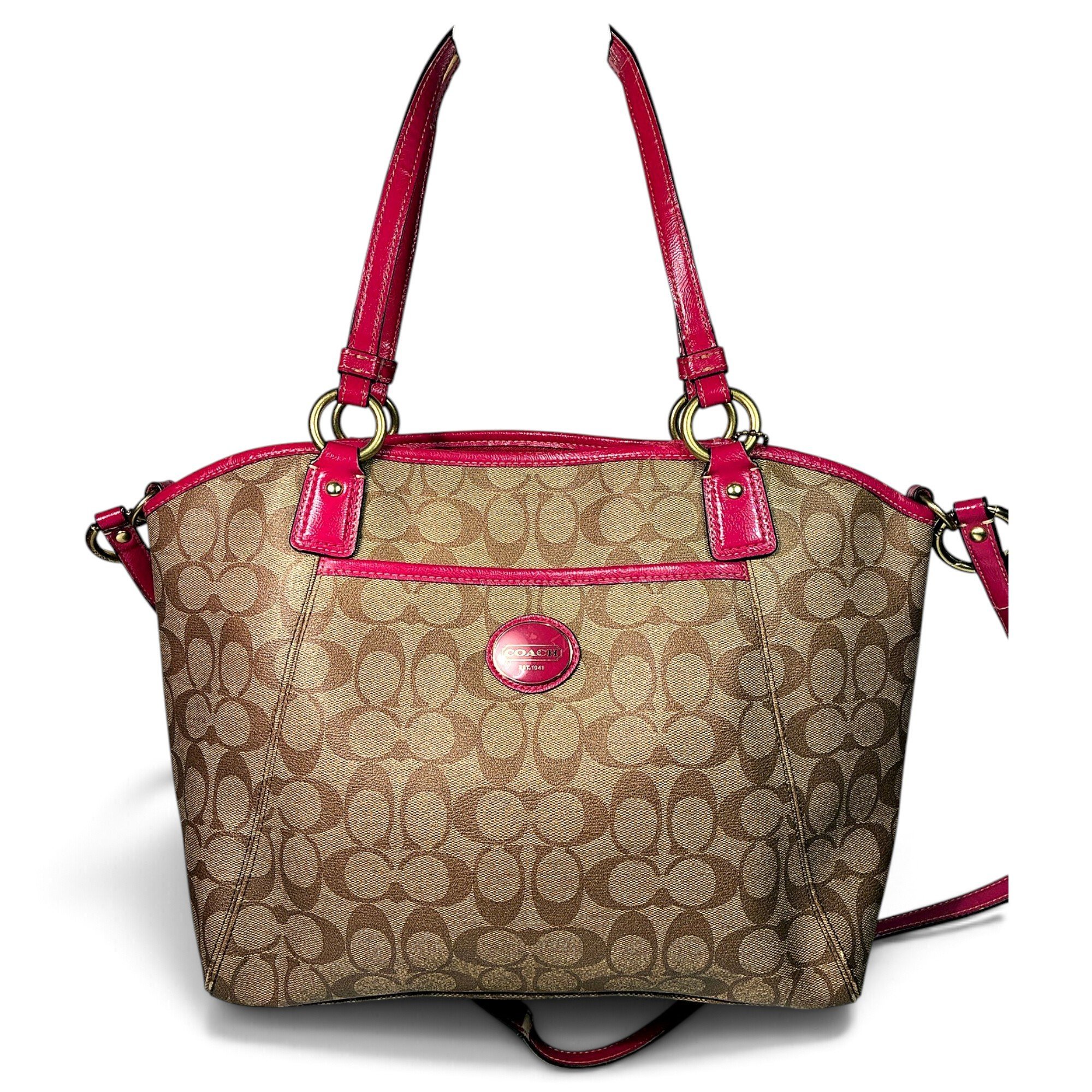 Signature Sufflette tote