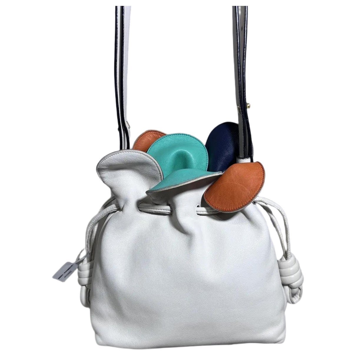 Flamenco leather crossbody bag