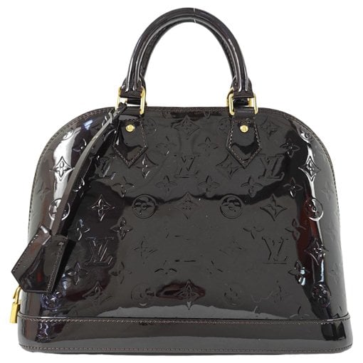 Alma patent leather handbag