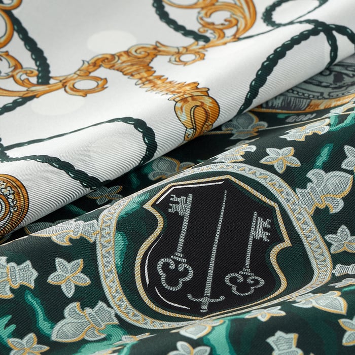 Les Cles Double Face Scarf 90