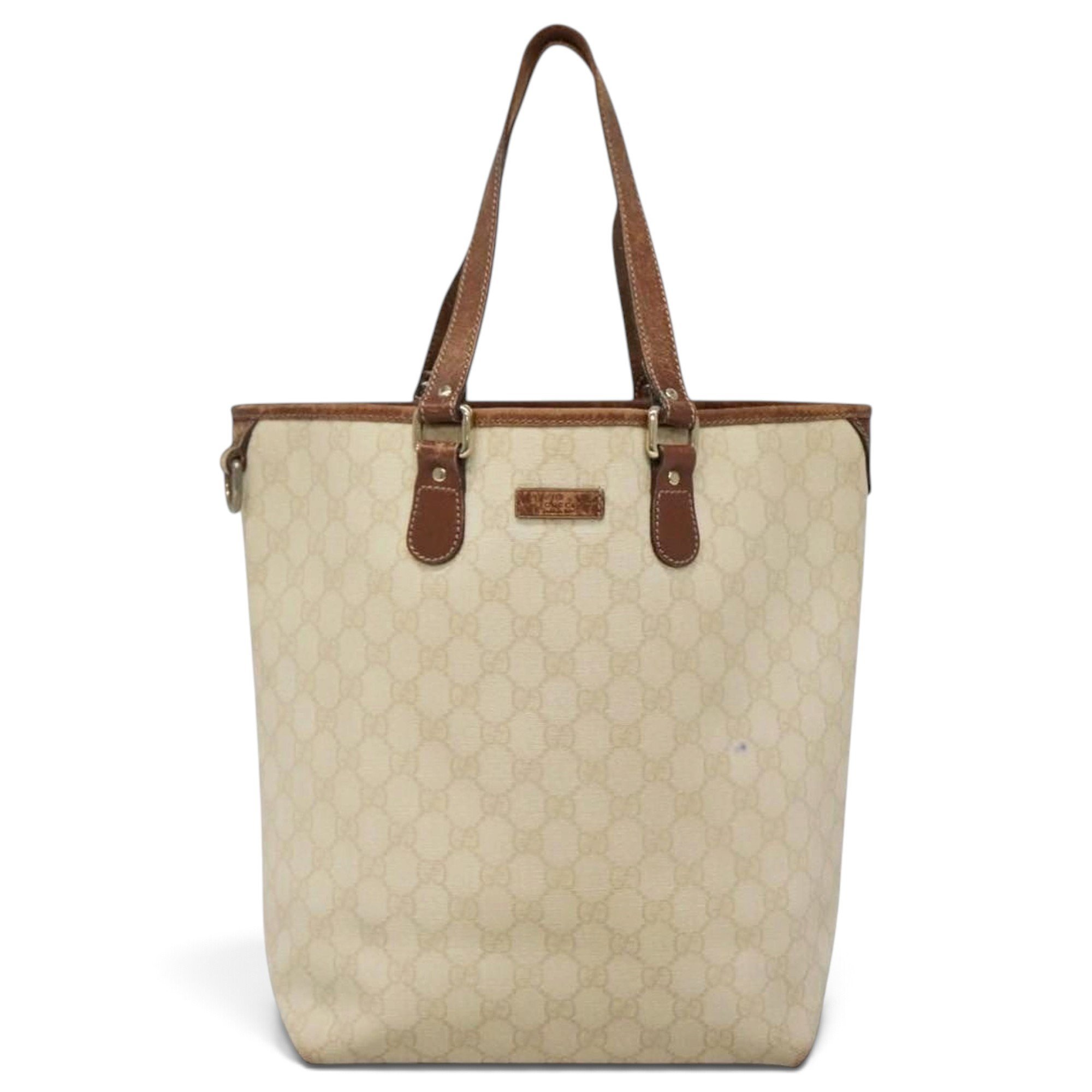 Leather tote