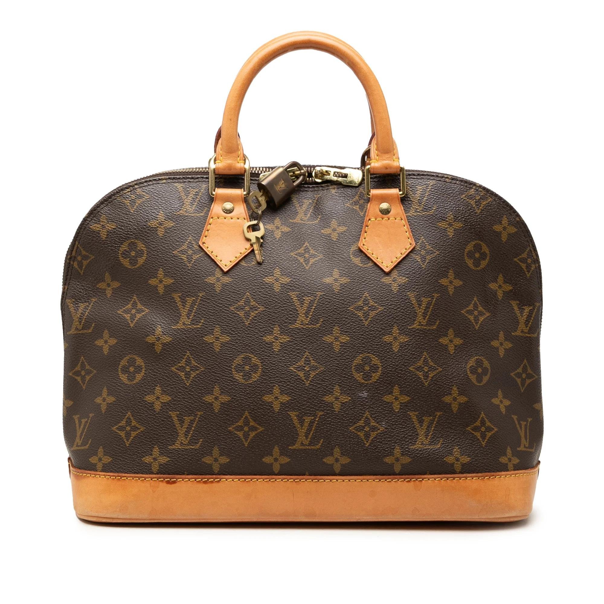 Alma leather handbag