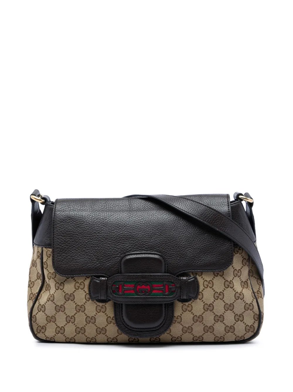 2016-2026 GG Canvas Web Dressage crossbody bag