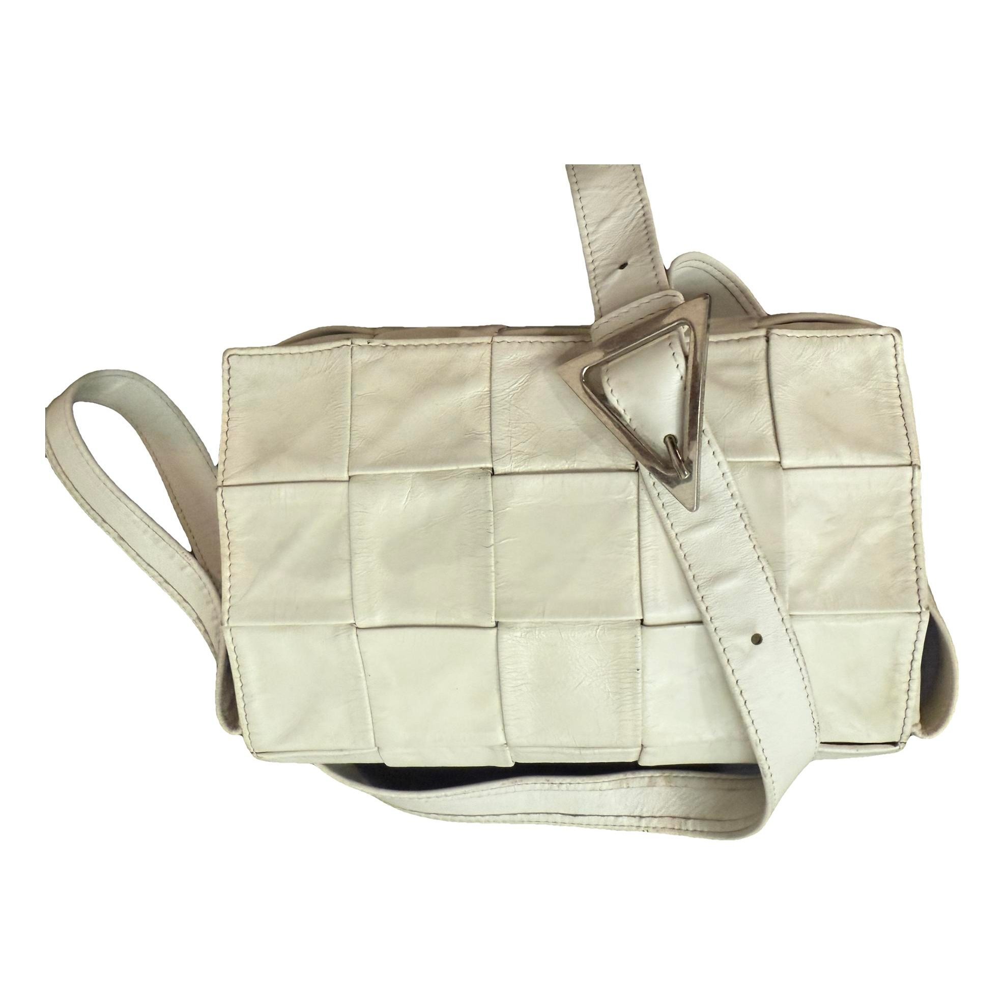 Brick Cassette leather handbag