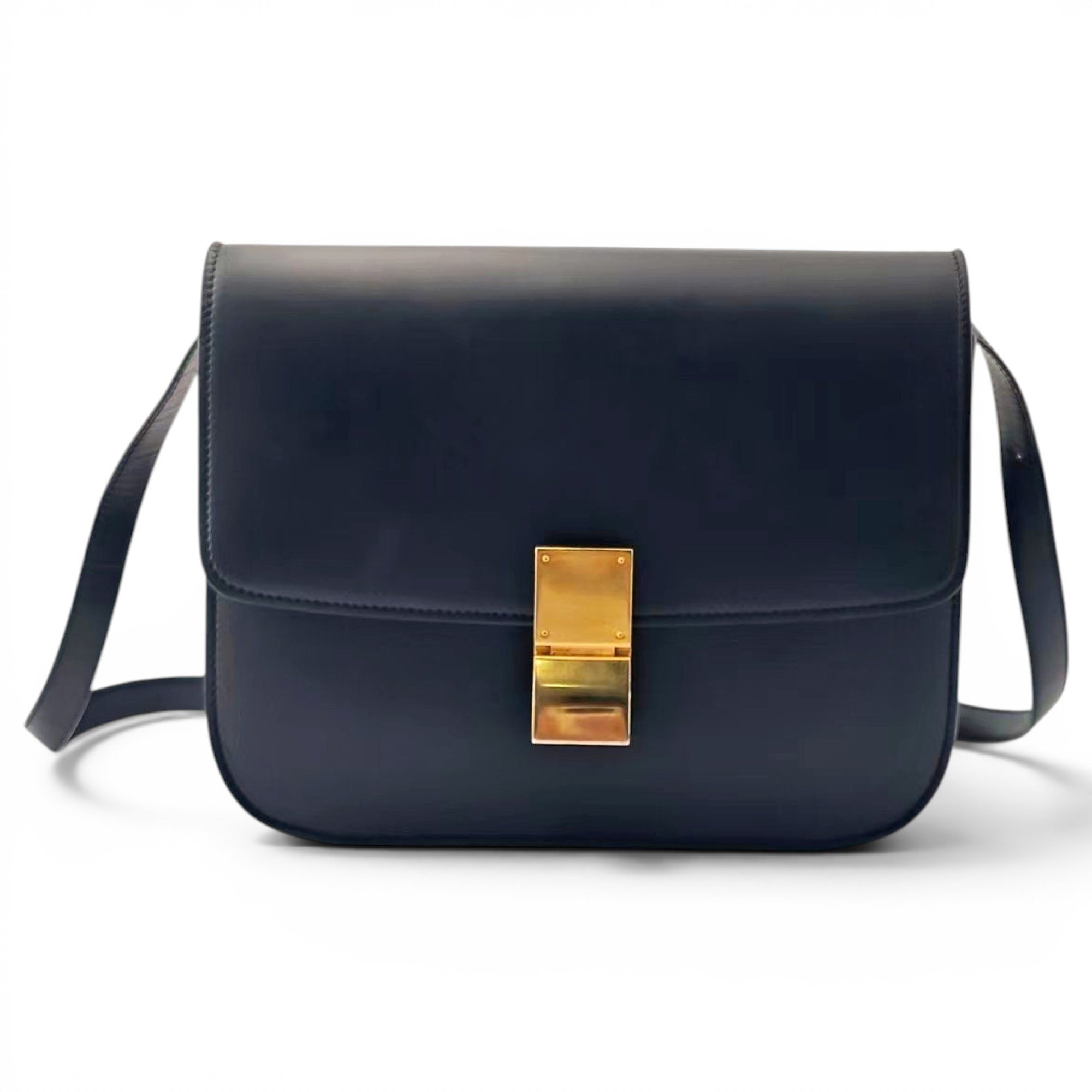 Classic leather handbag