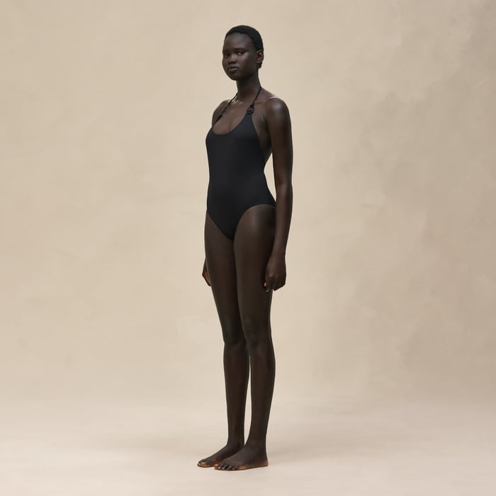 Noir Heather Swimsuit
