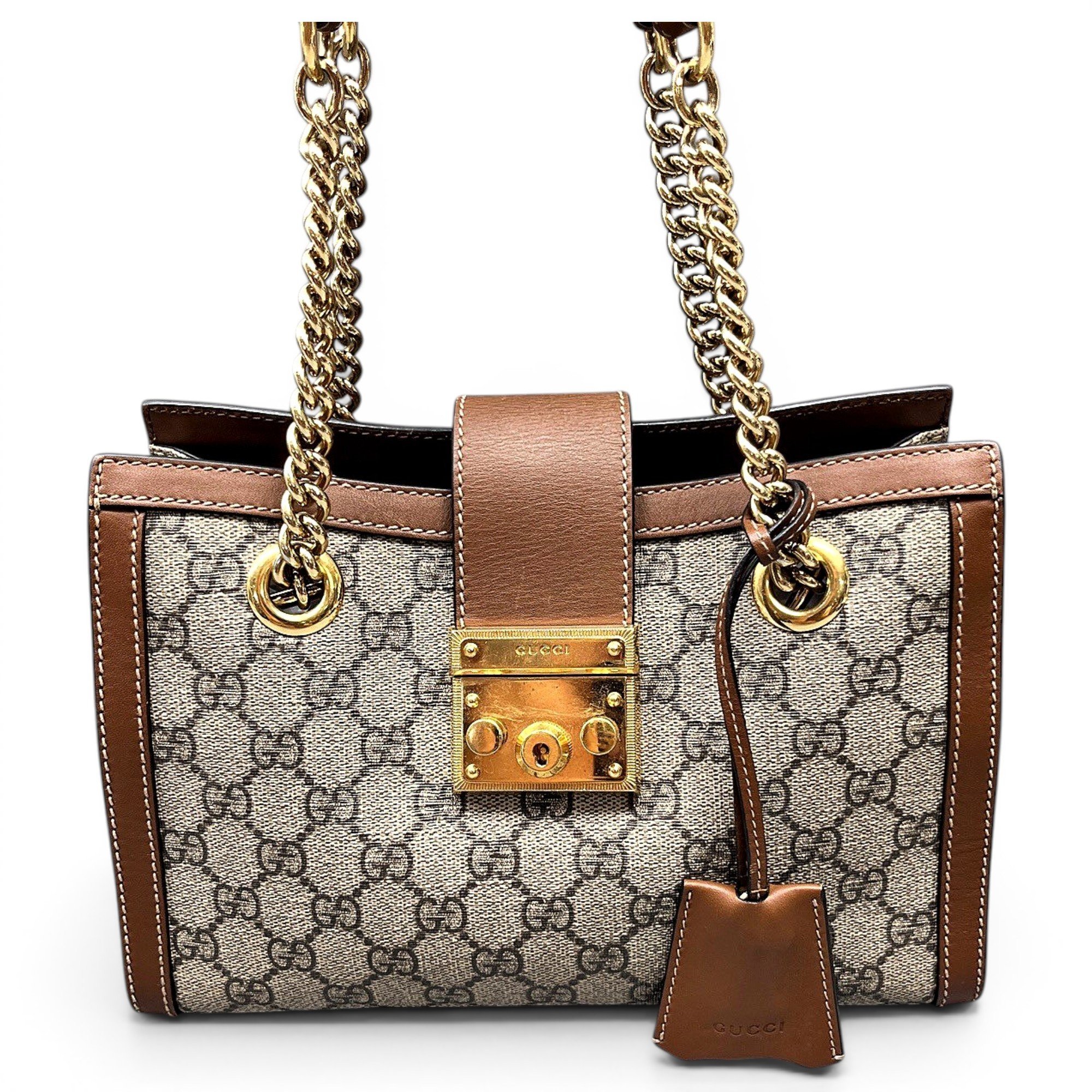 Padlock cloth handbag