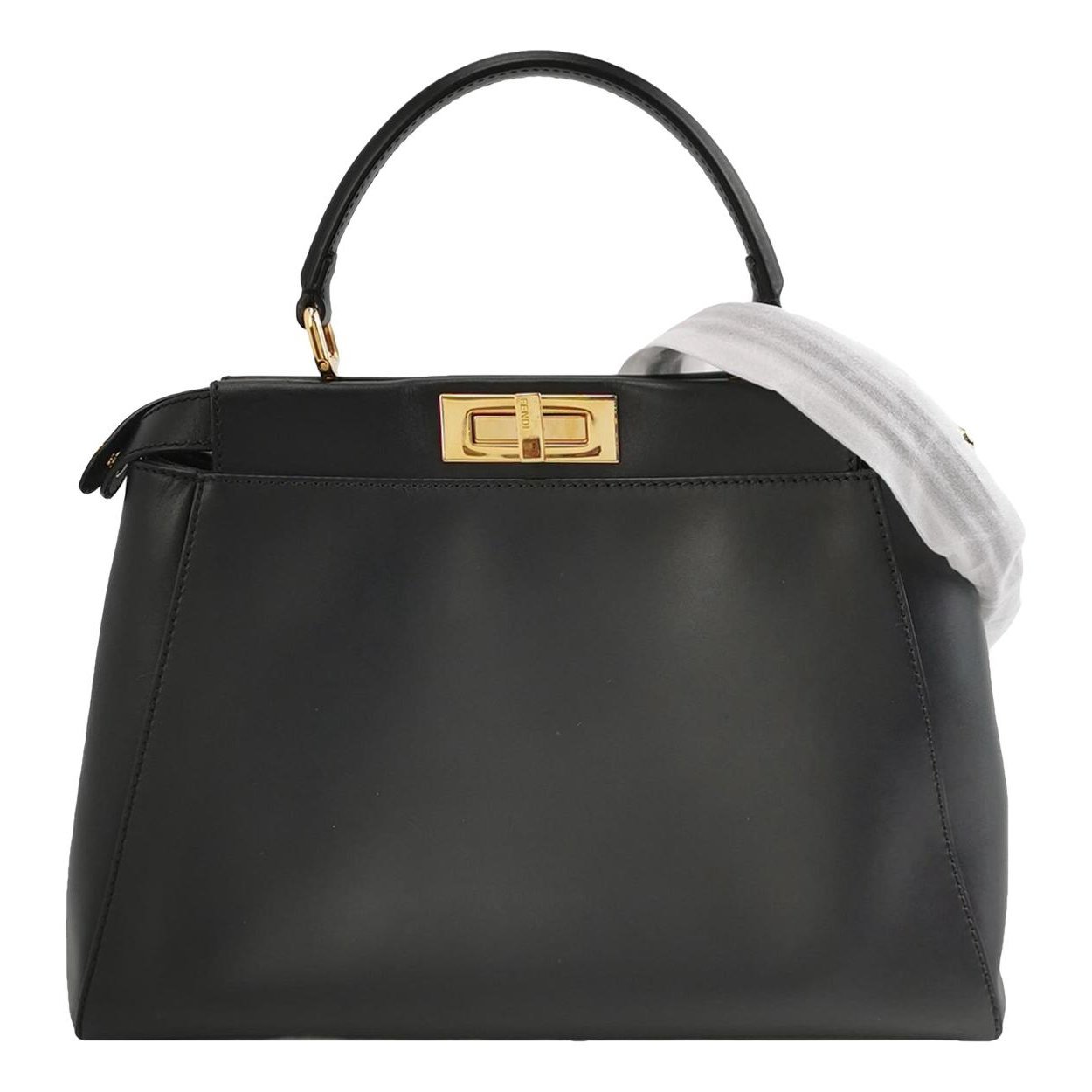 Peekaboo leather handbag