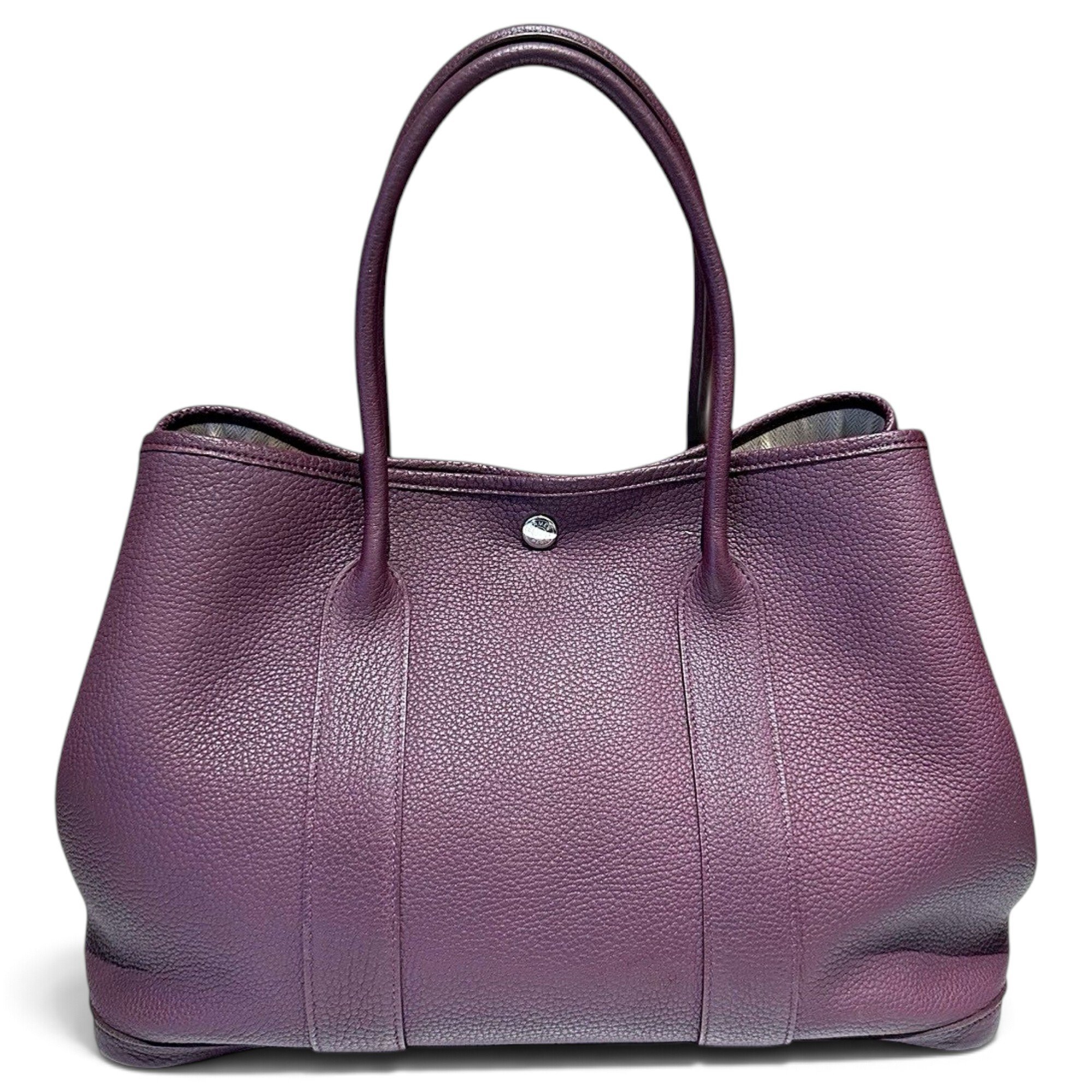 Garden Party leather handbag