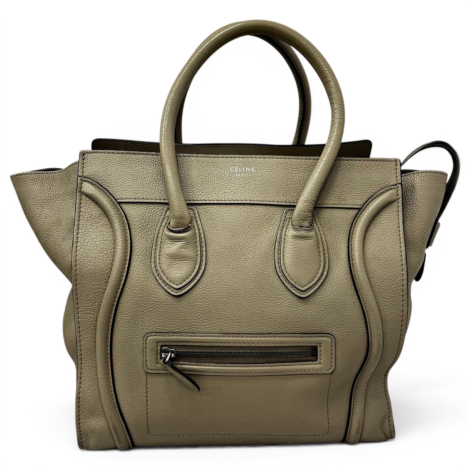 Luggage leather handbag