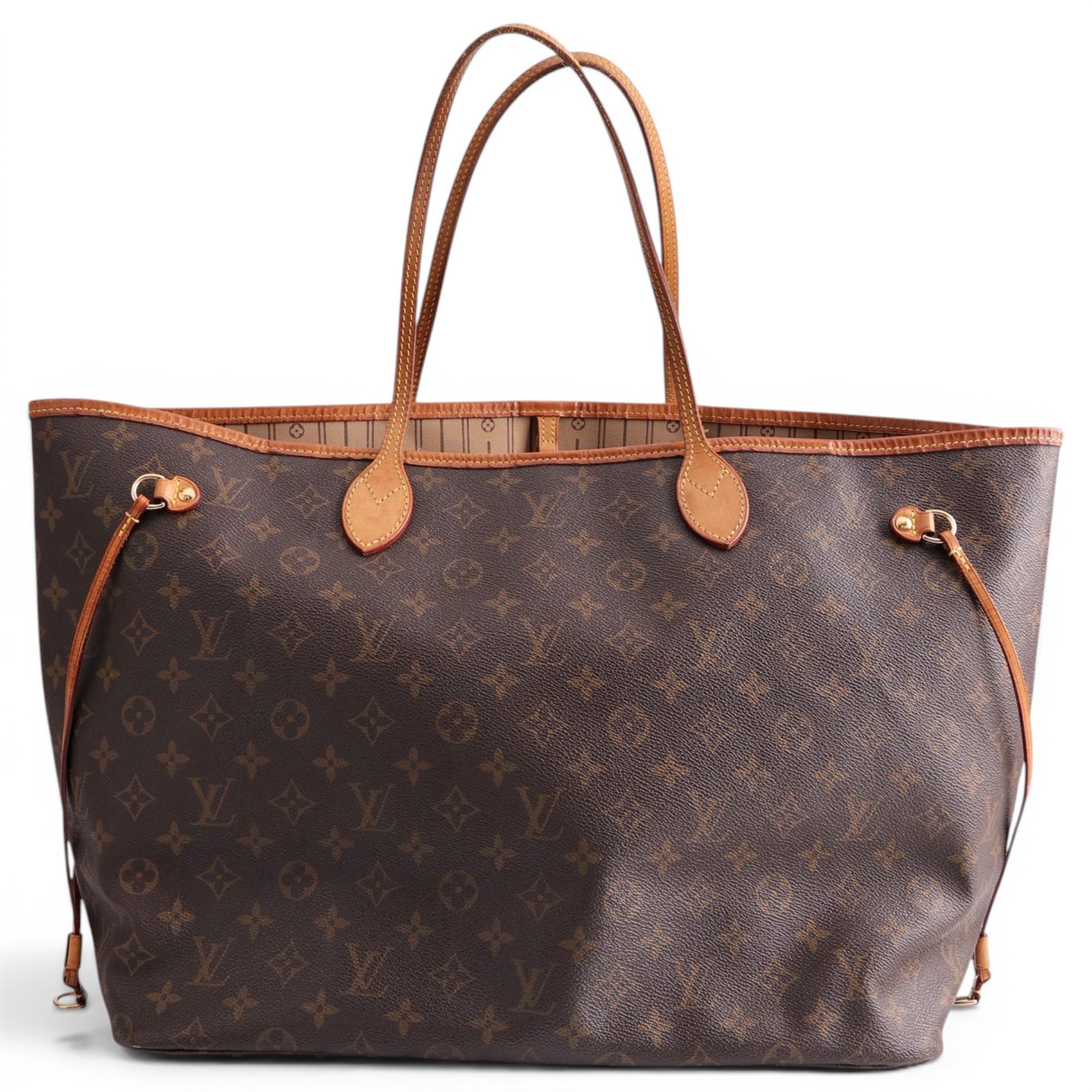 Neverfull leather tote