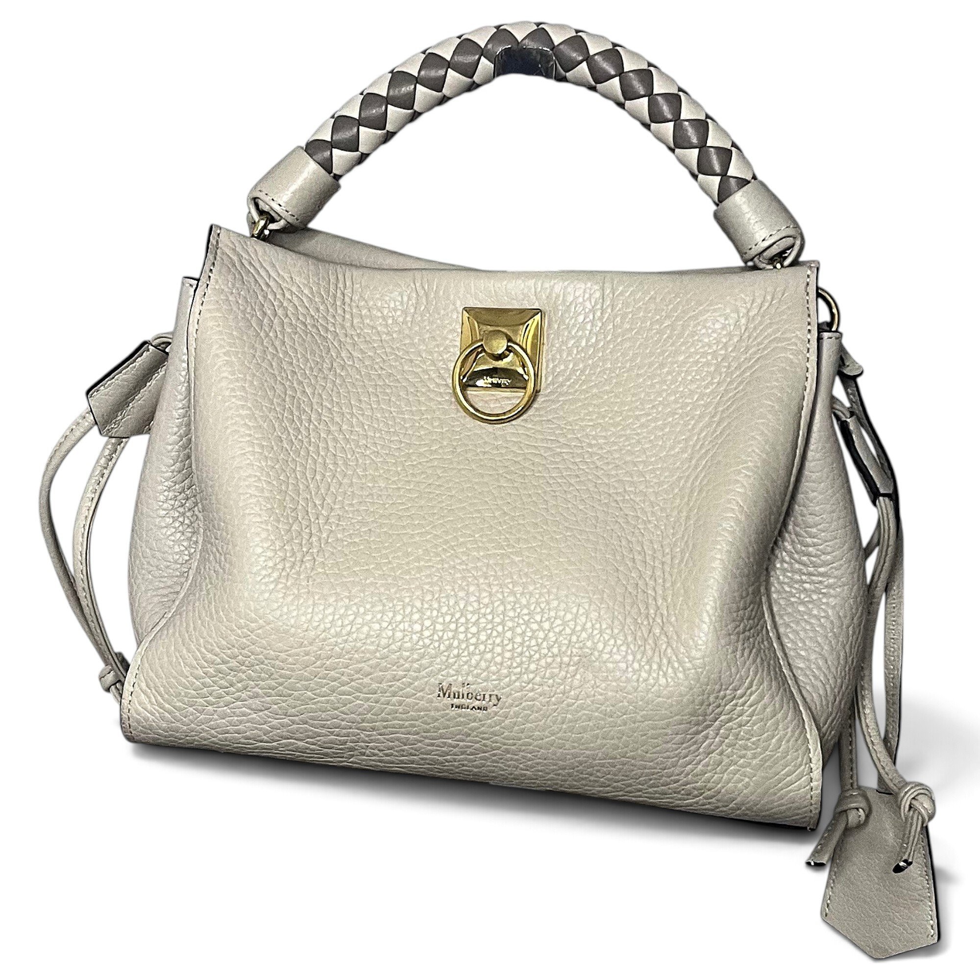 Iris leather handbag