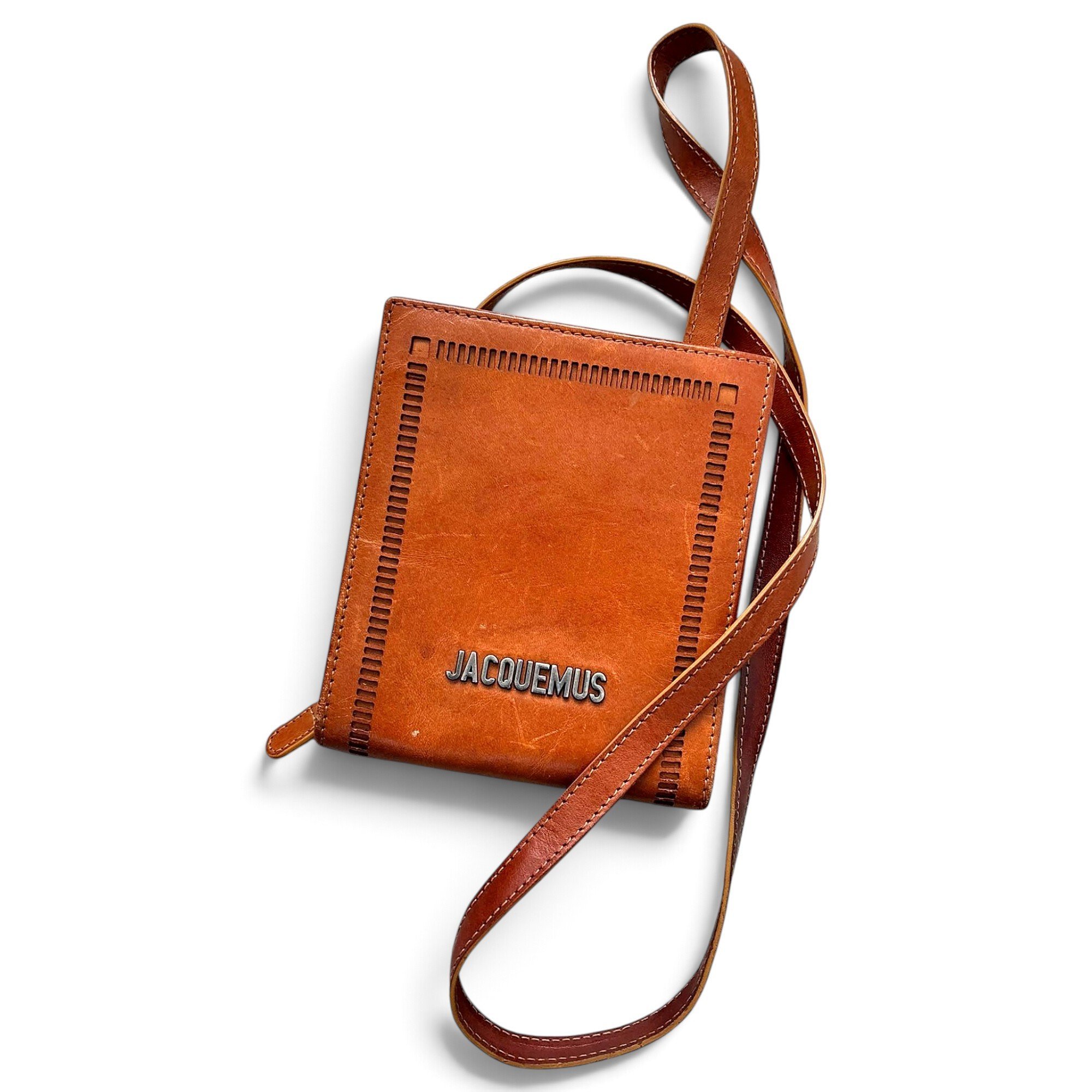 Leather crossbody bag