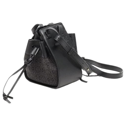 Hammock leather handbag