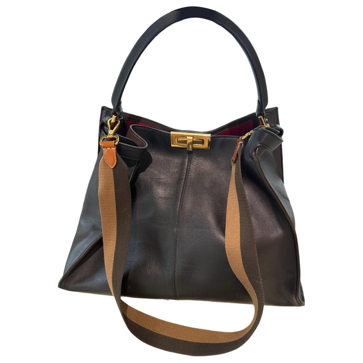 Peekaboo X-Lite leather handbag