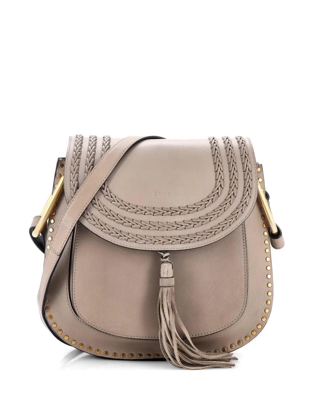 Hudson Handbag Whipstitch Leather Medium crossbody bag