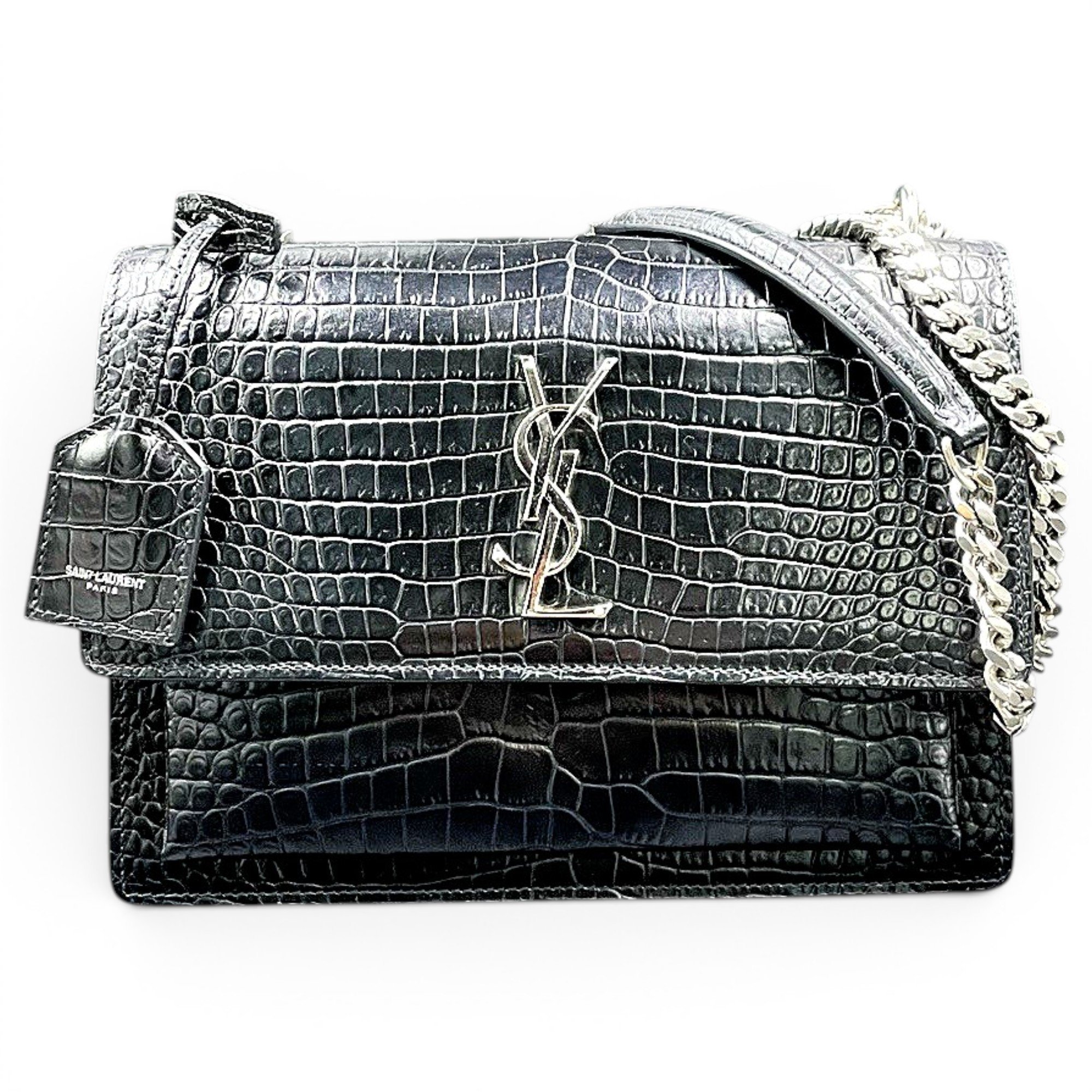 Sunset leather handbag