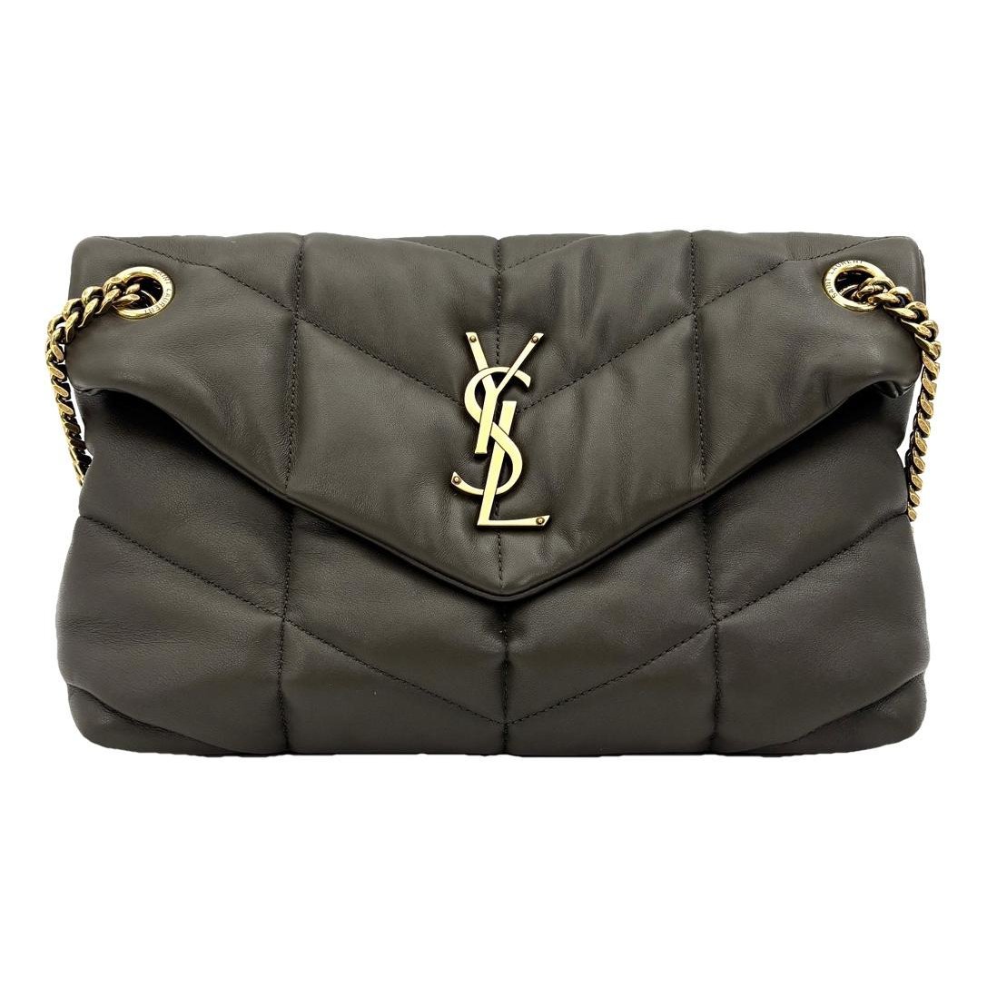 Saint Laurent Loulou Puffer leather handbag