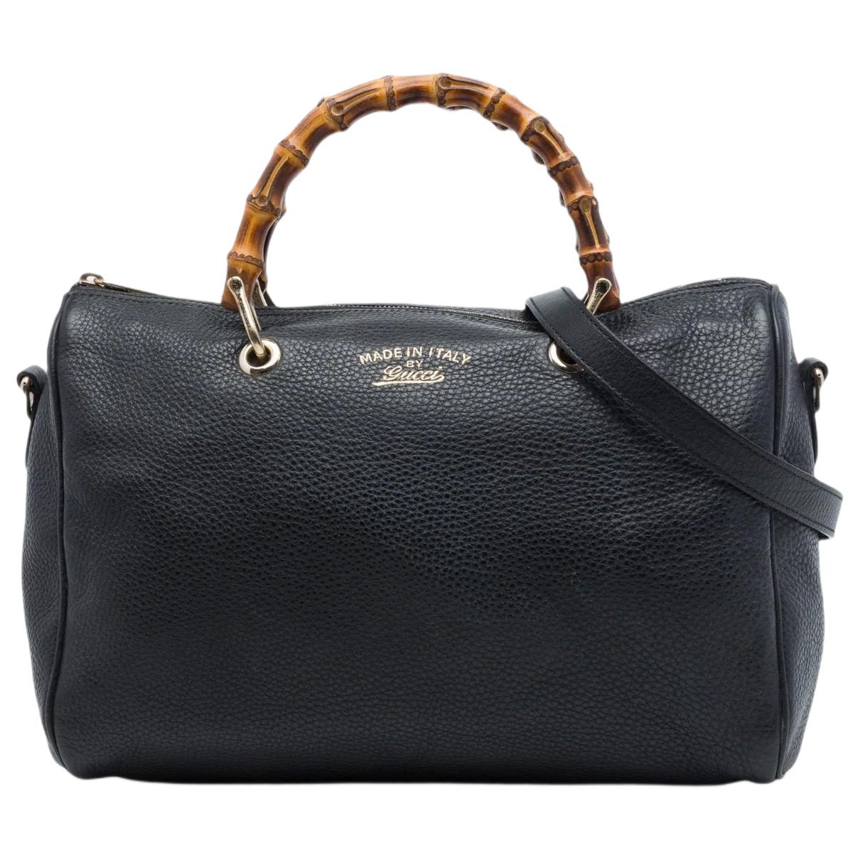 Bamboo leather satchel
