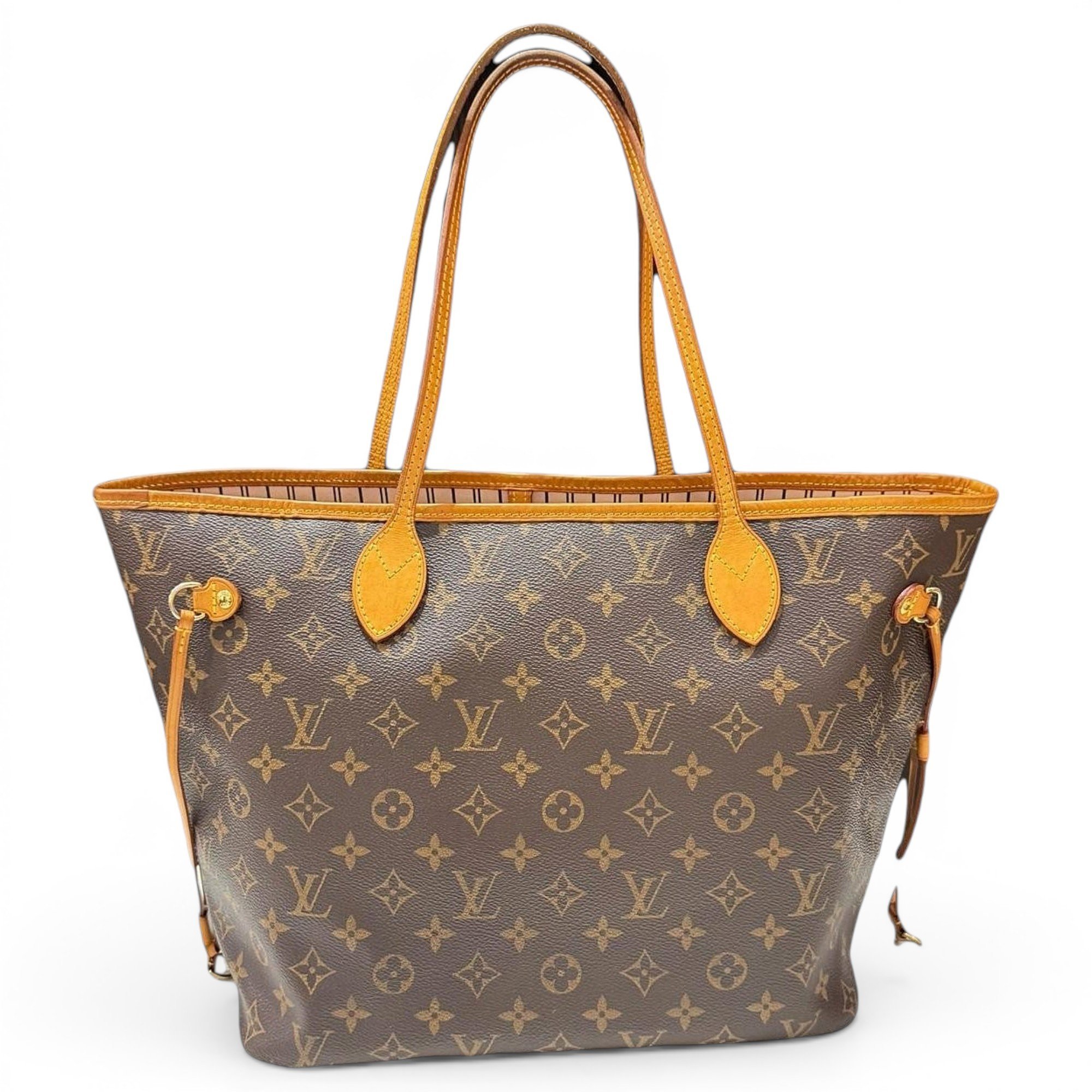 Neverfull leather handbag