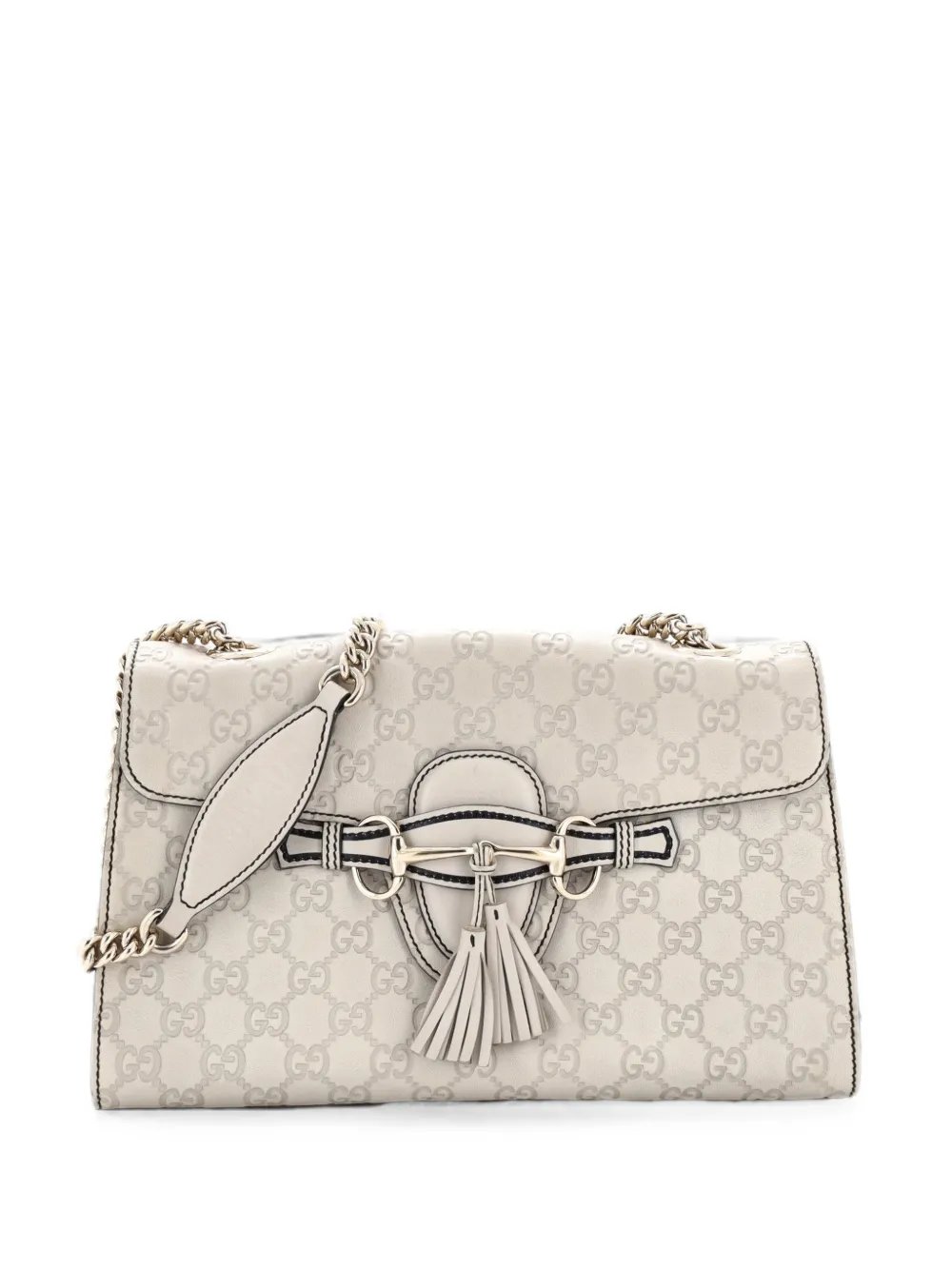Emily Chain Flap Bag Guccissima Leather Medium shoulder bag