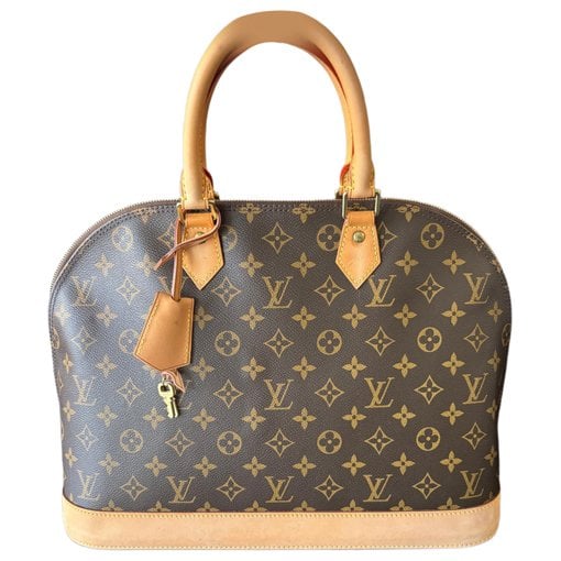 Alma leather handbag