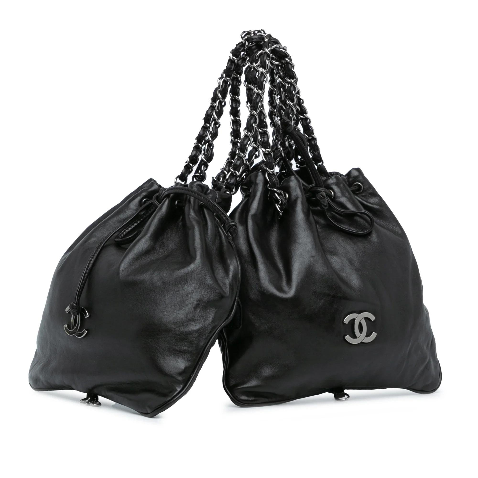 Wallet On Chain Timeless/Classique leather handbag