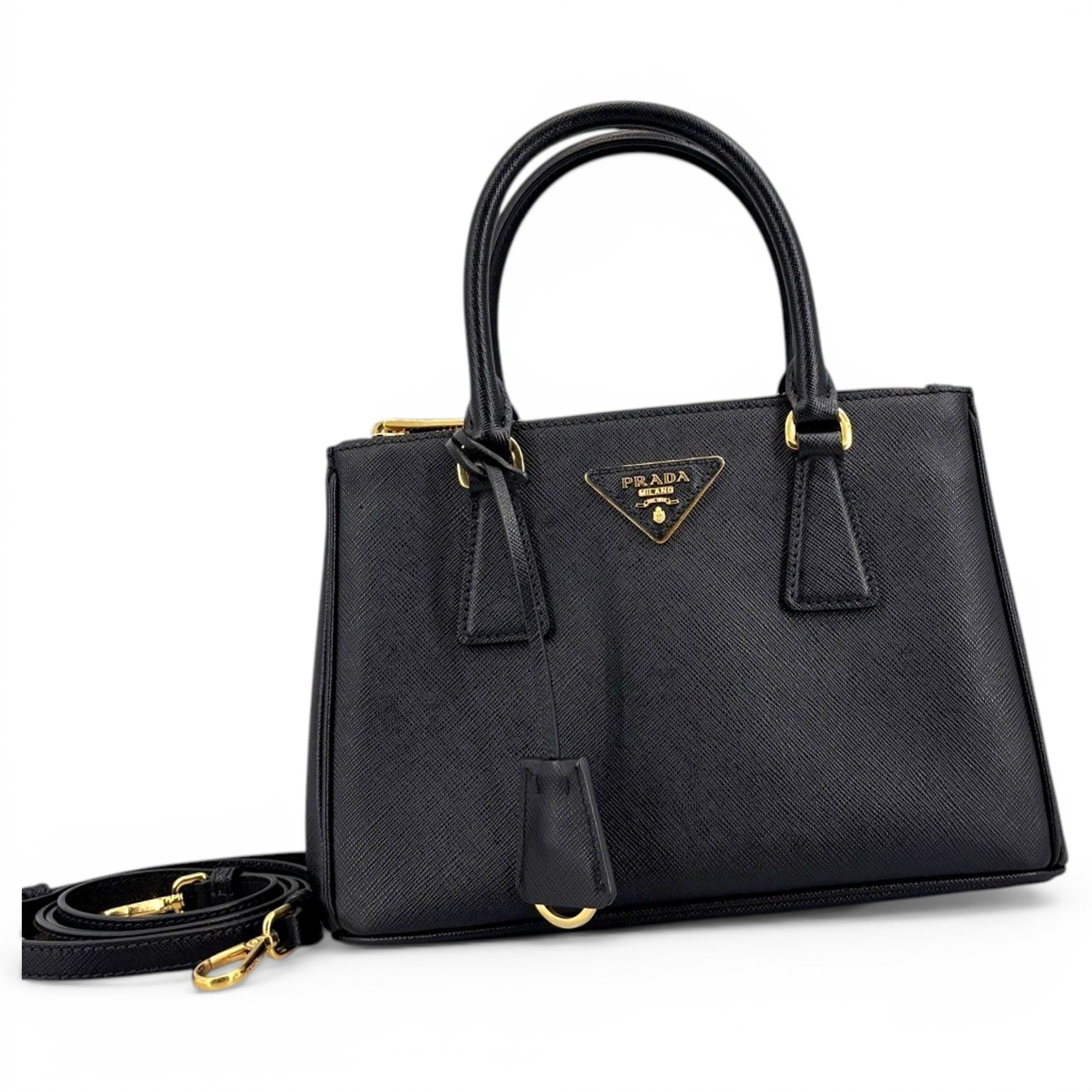 Galleria leather handbag