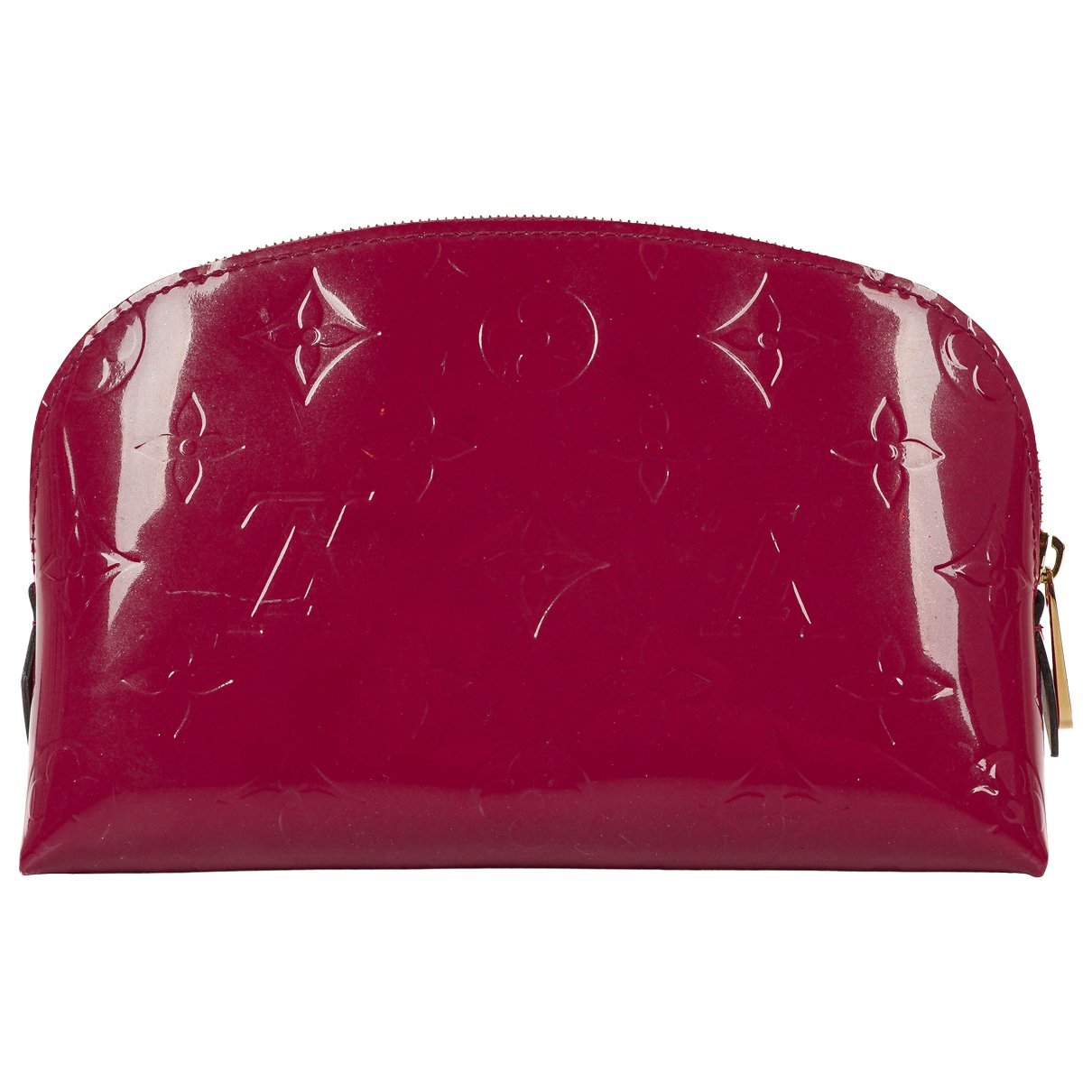 Patent leather clutch bag