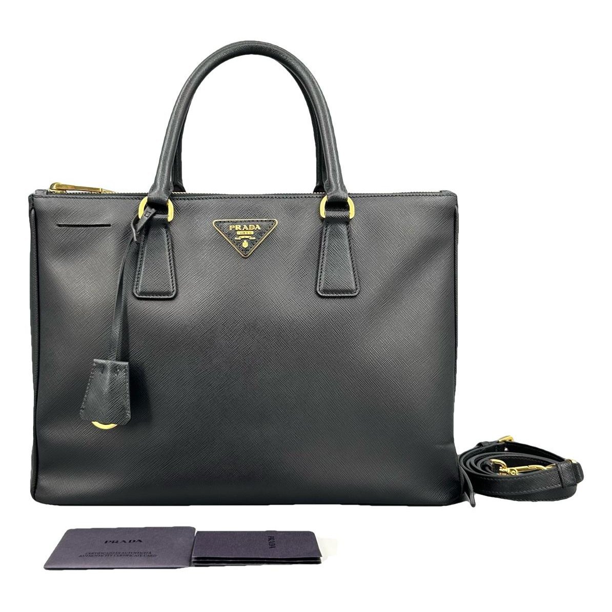 Galleria leather handbag