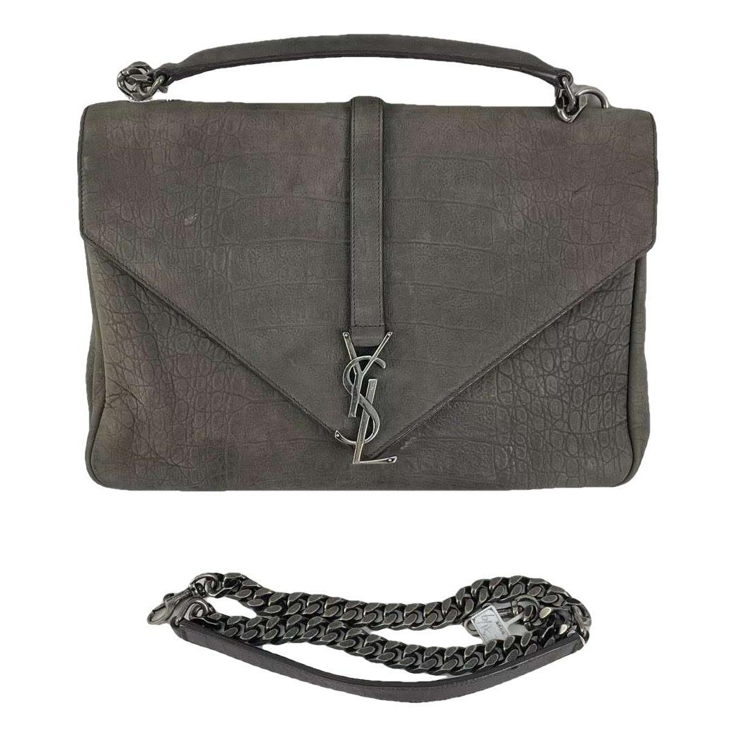 Collége monogramme leather handbag