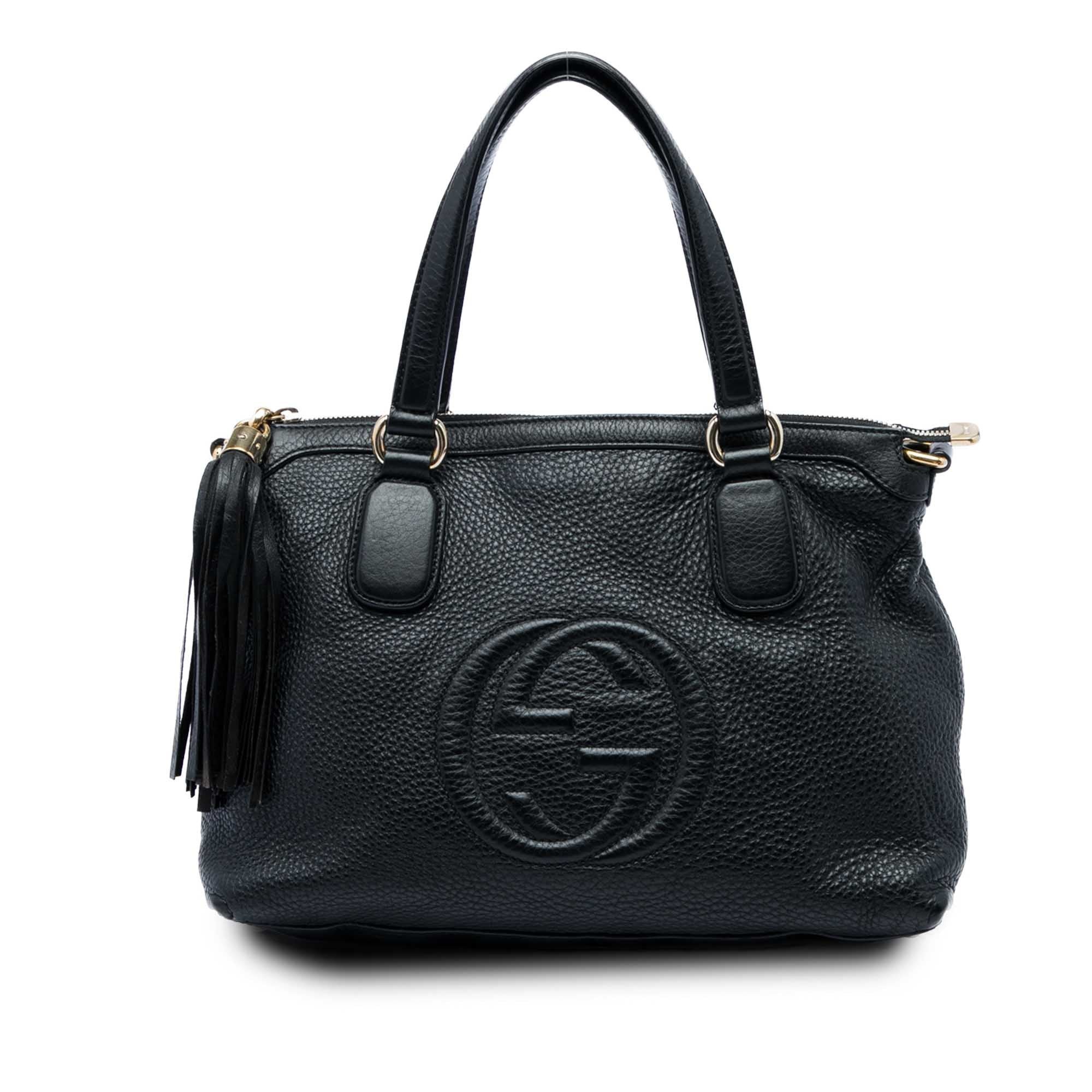 Soho pony-style calfskin handbag