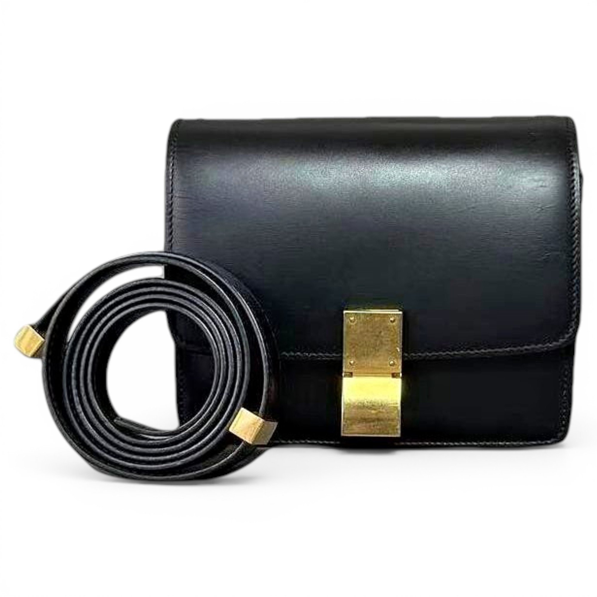 Classic leather handbag