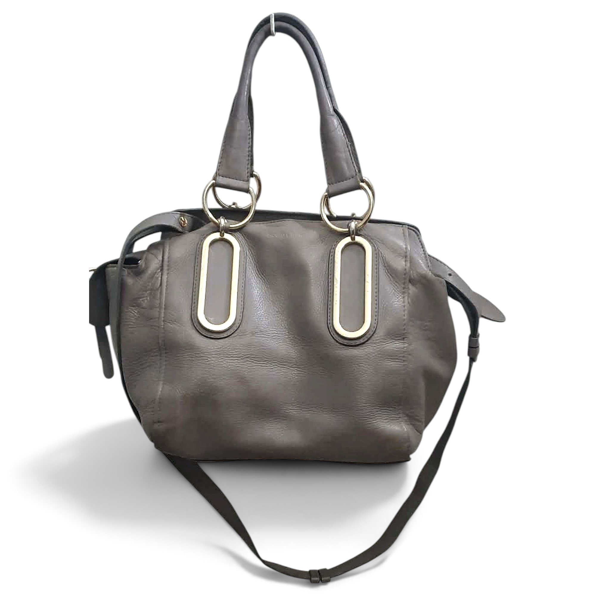 Leather handbag