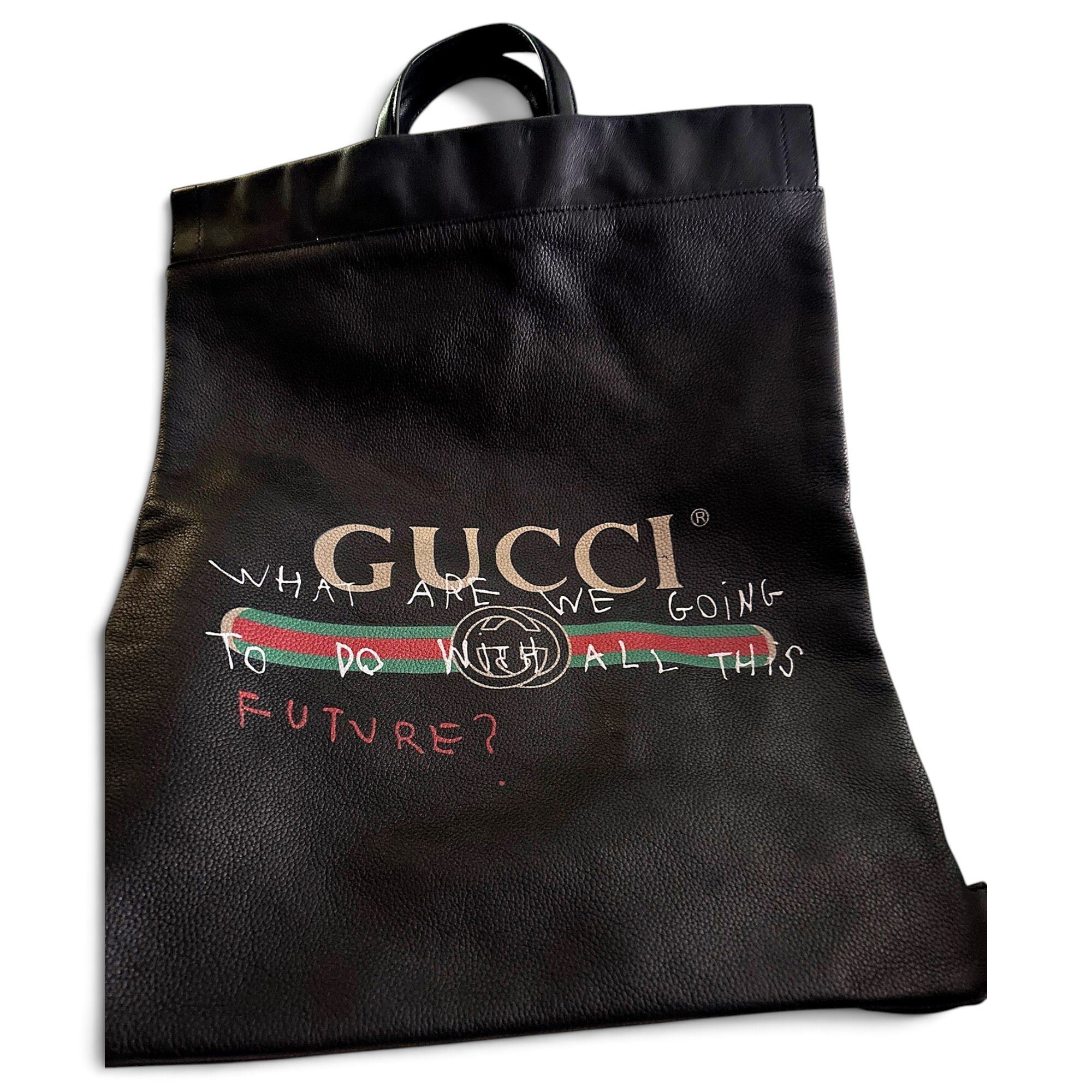 Leather handbag