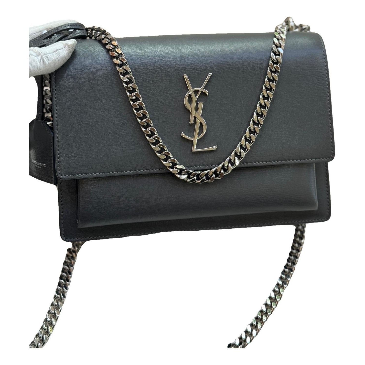 Sunset leather handbag