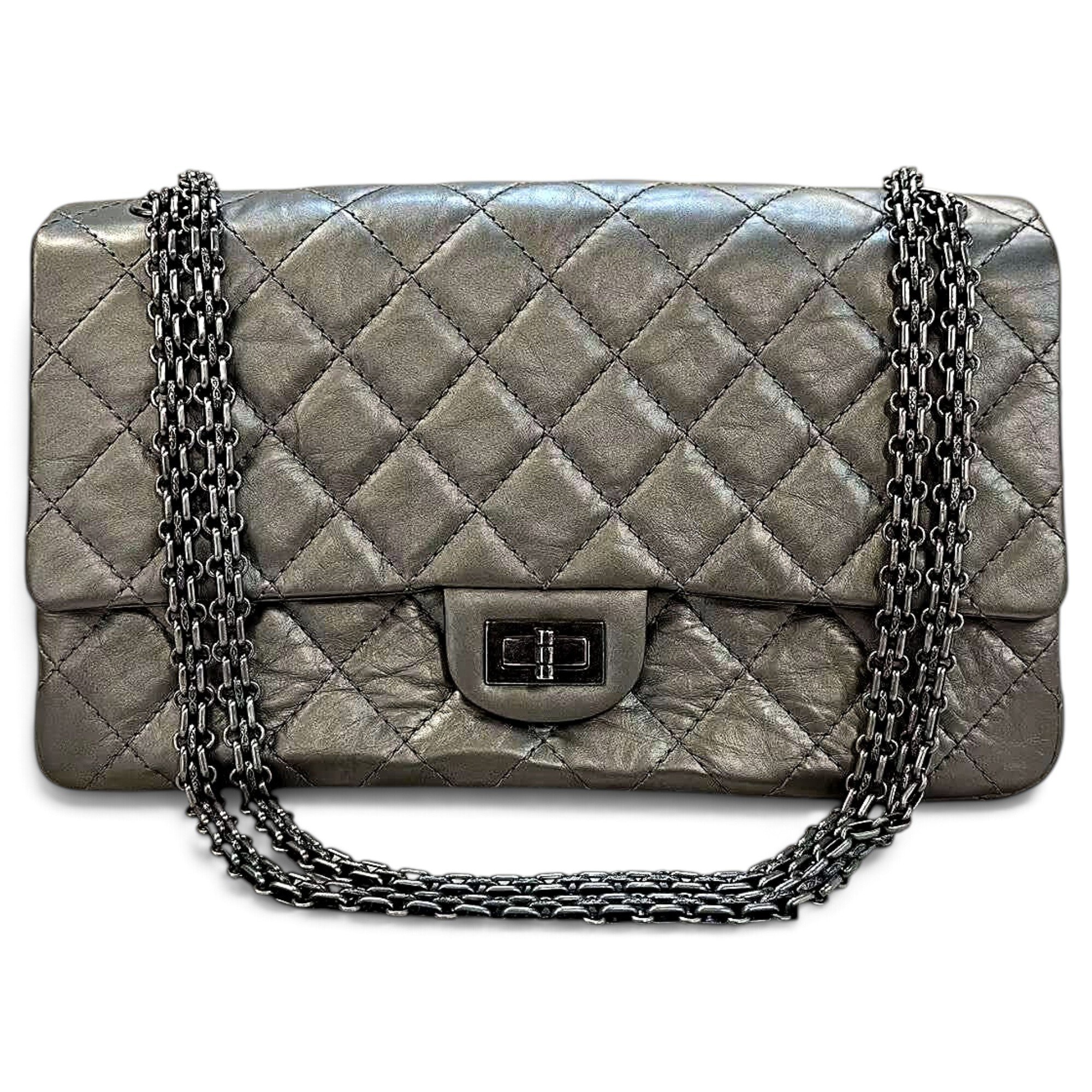 2.55 leather handbag