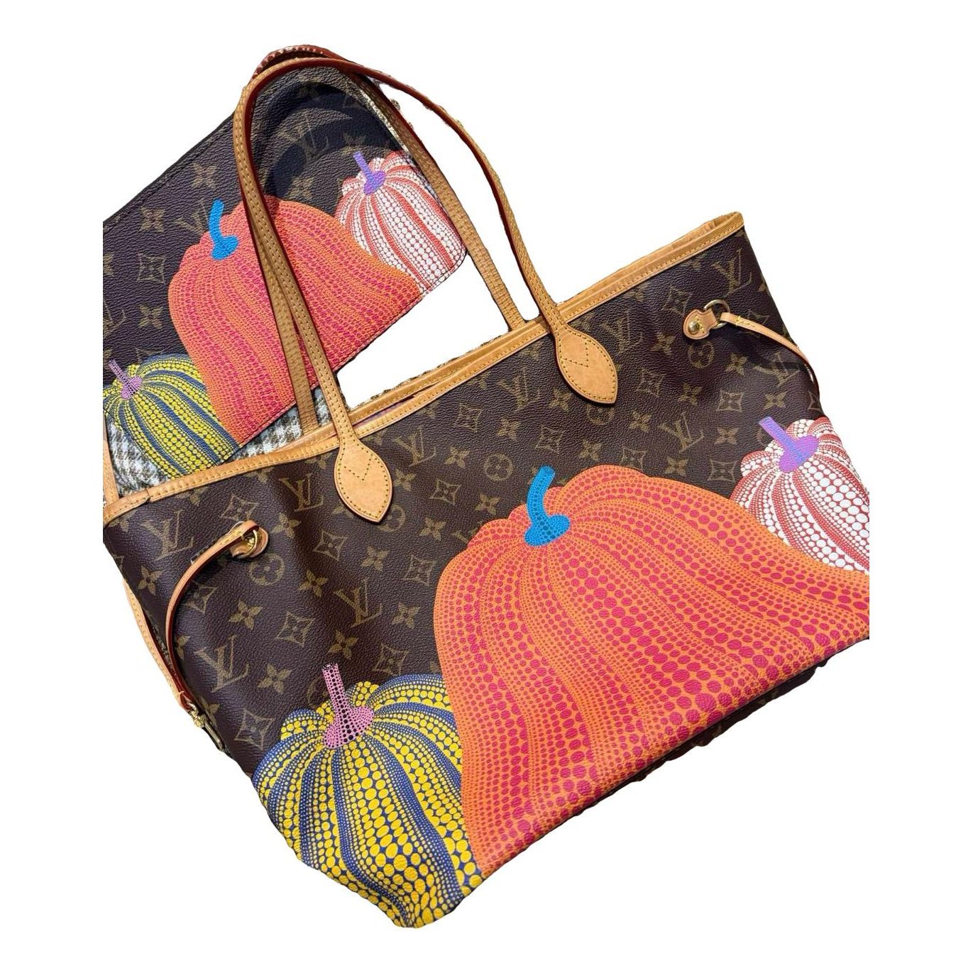 Neverfull leather handbag