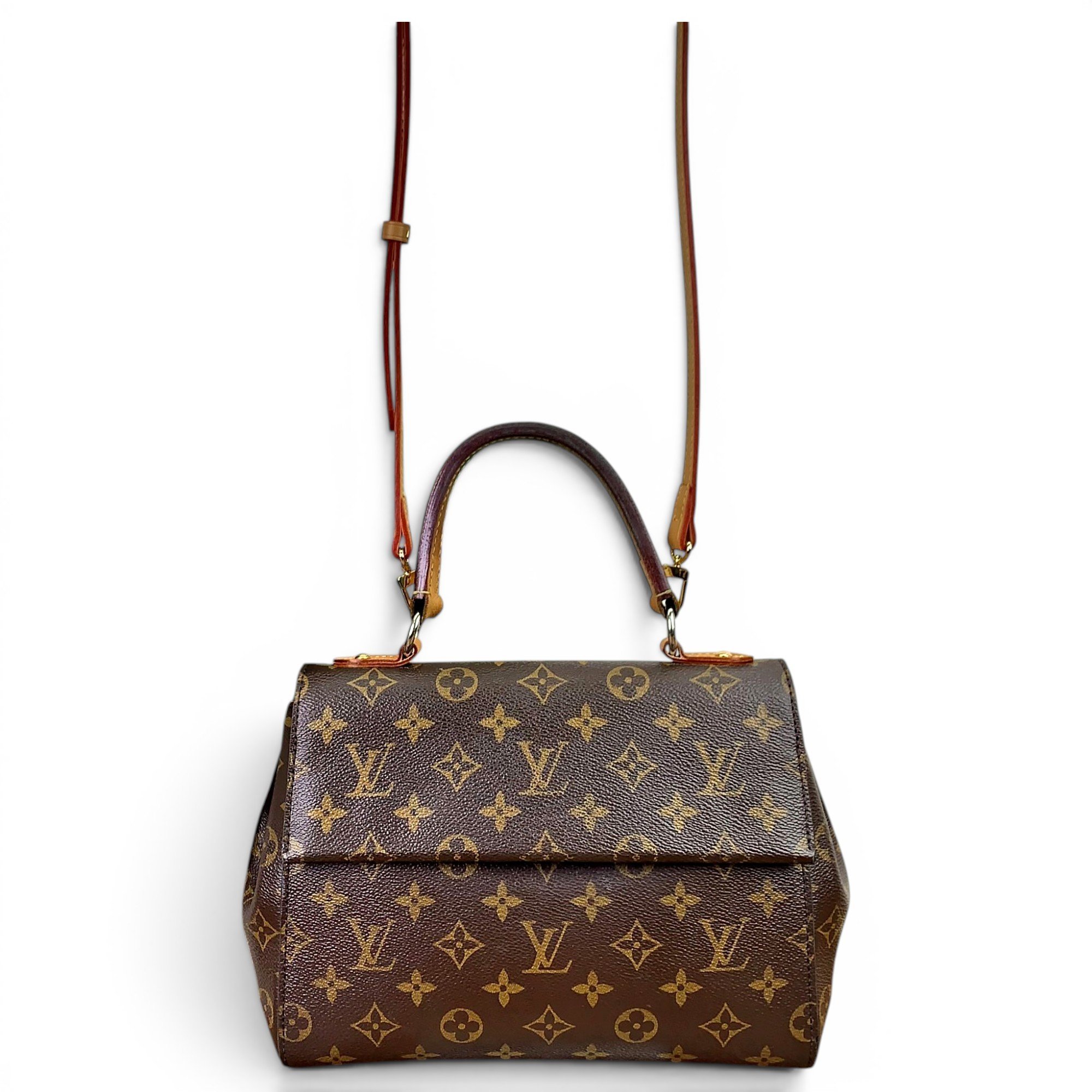 Cluny leather crossbody bag
