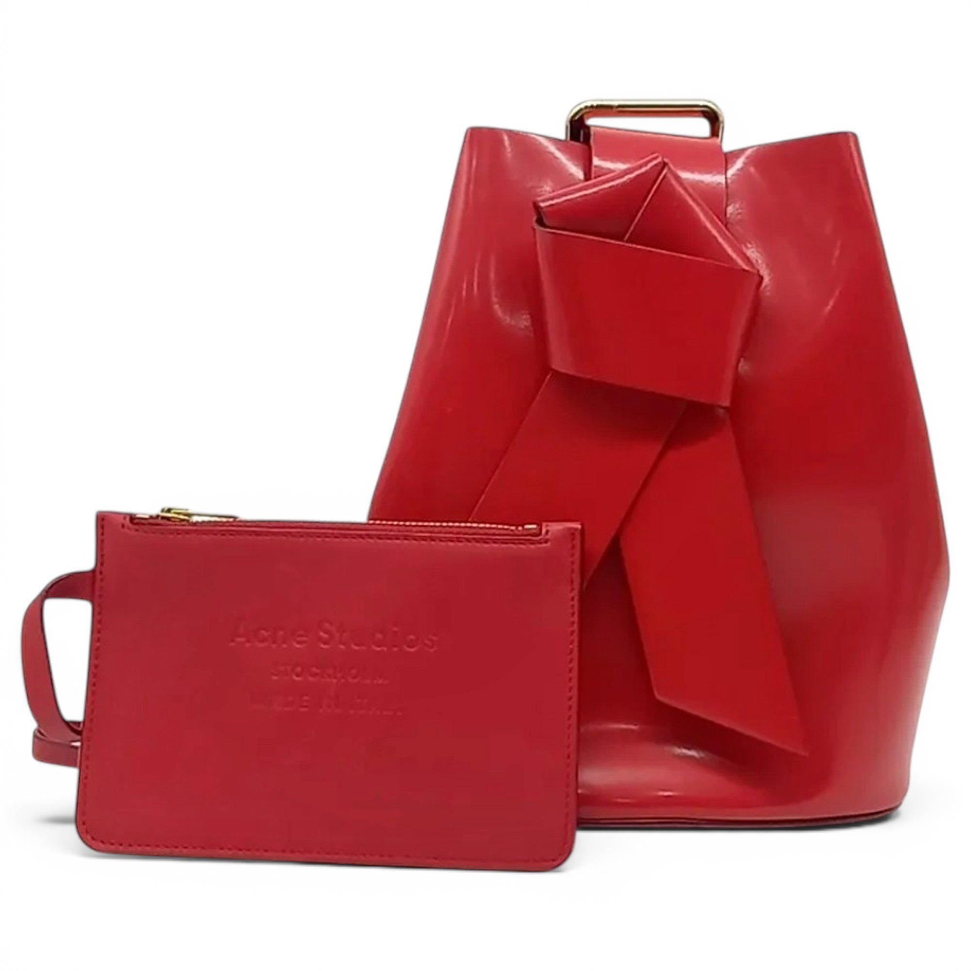 Acne Studios Leather backpack
