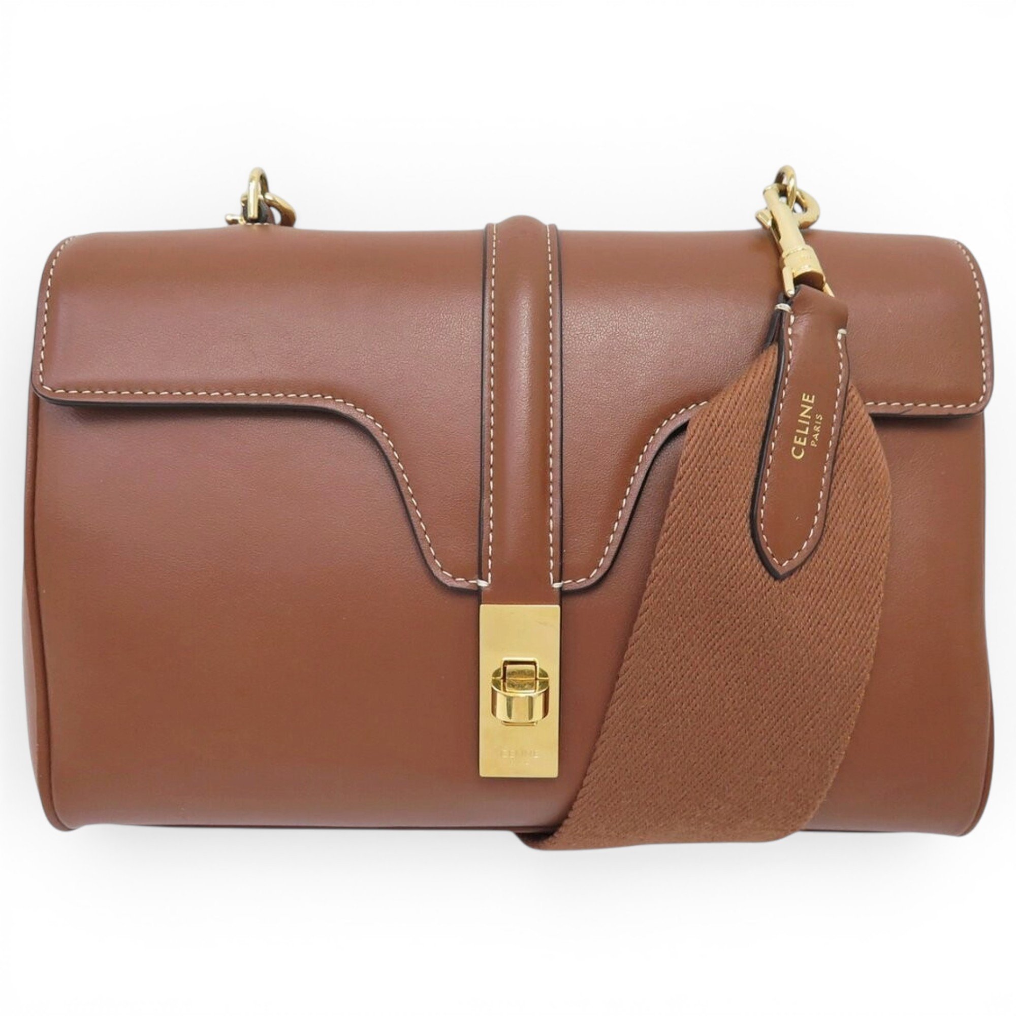 Leather crossbody bag