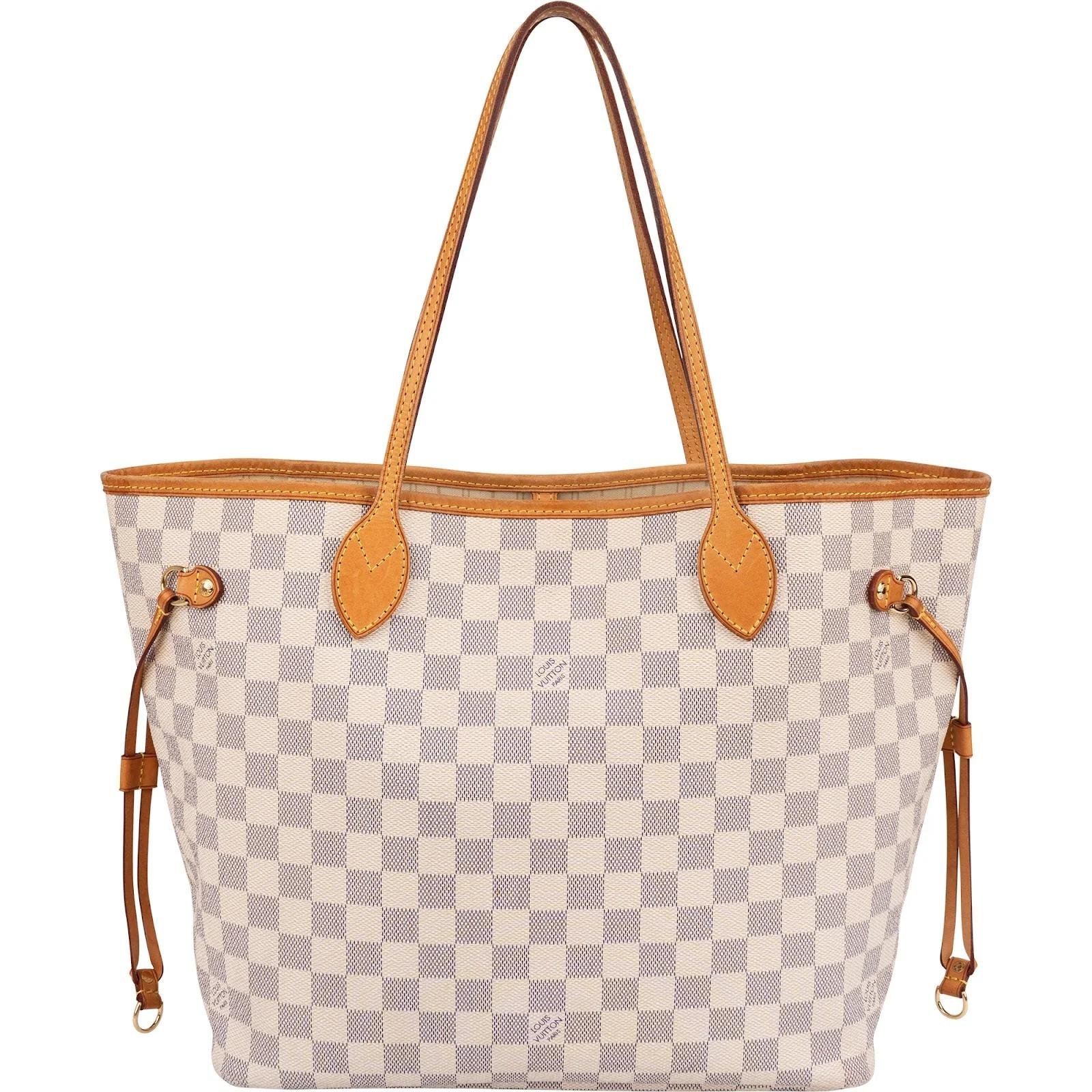 Neverfull leather handbag