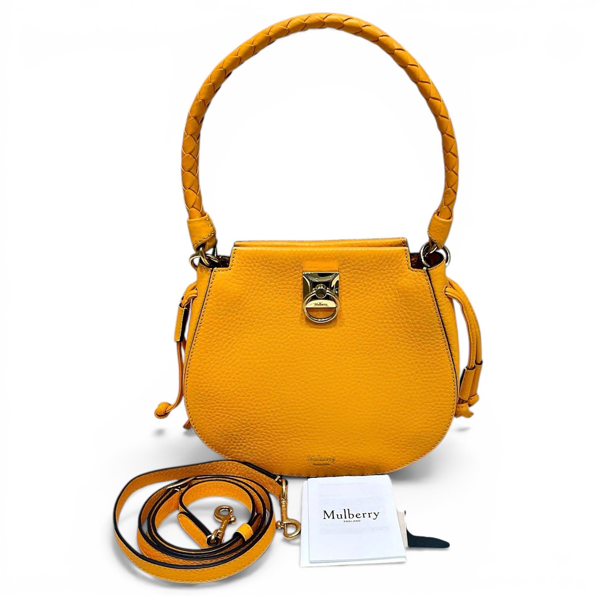 Iris leather handbag