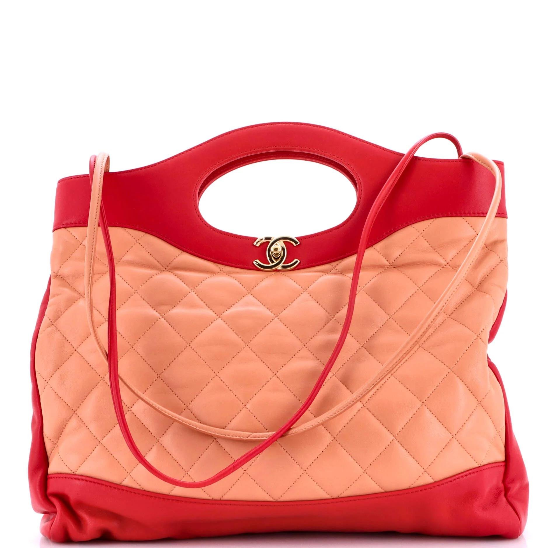 Leather tote