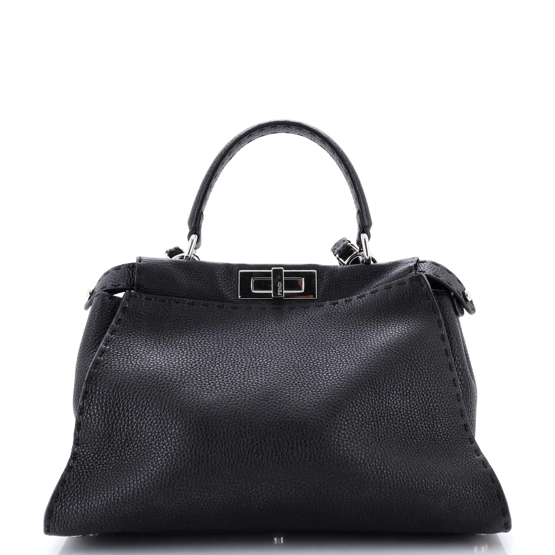 Leather handbag