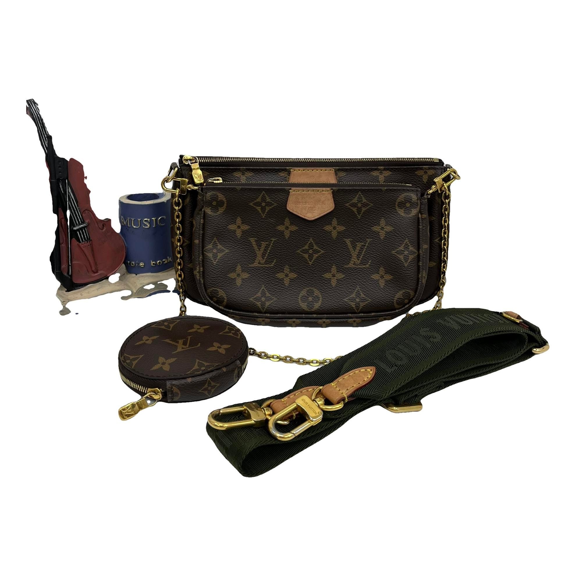 Multi Pochette Accessoires leather handbag